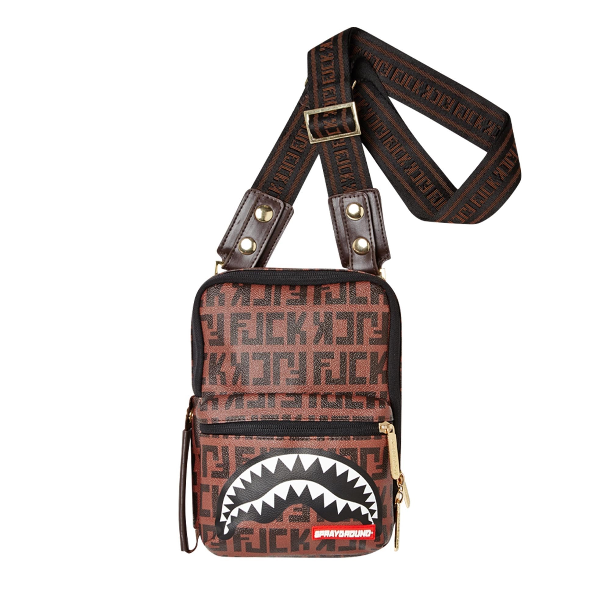 Sprayground Offended Sling - Brown