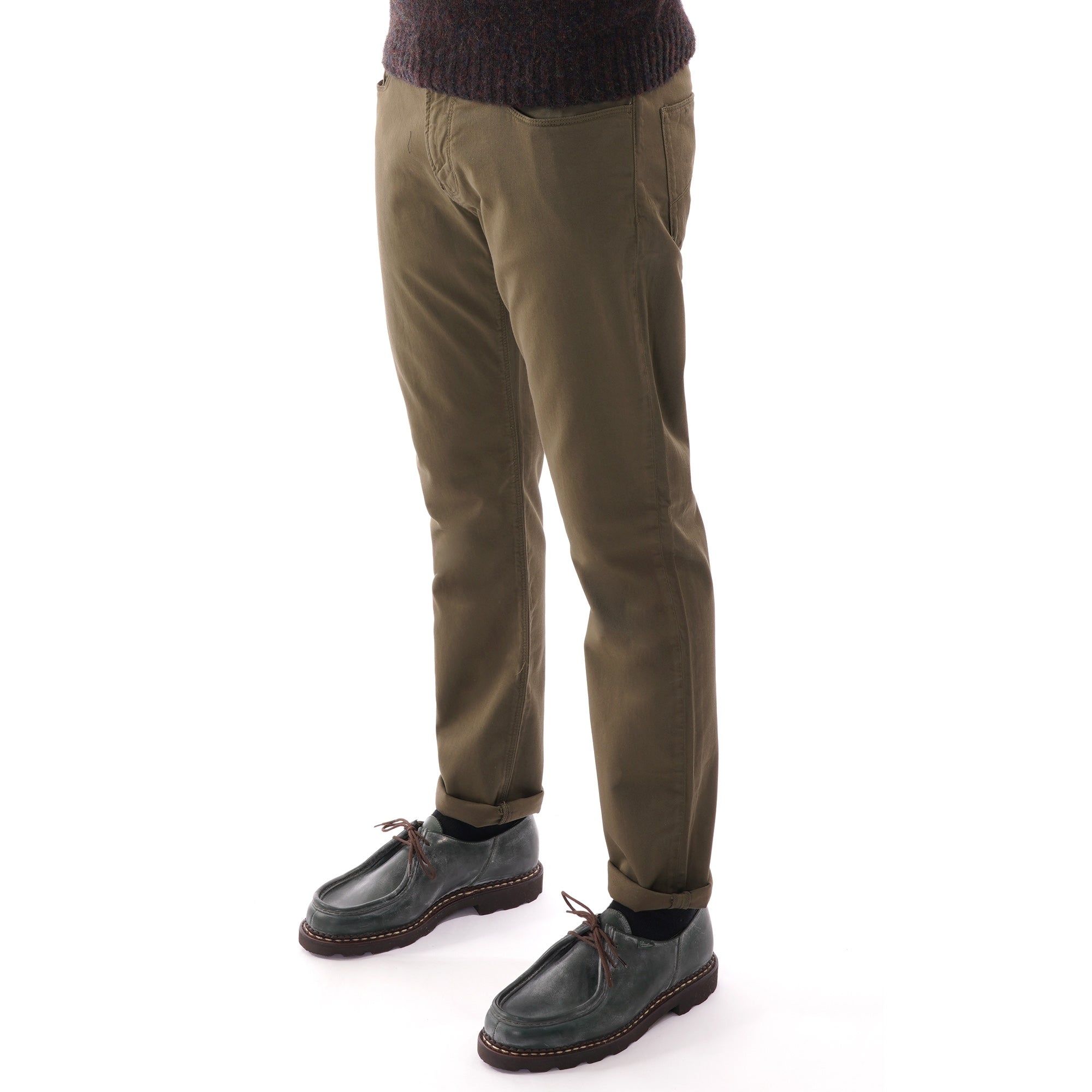 Emporio Armani J06 Slim Fit Trousers - Olive