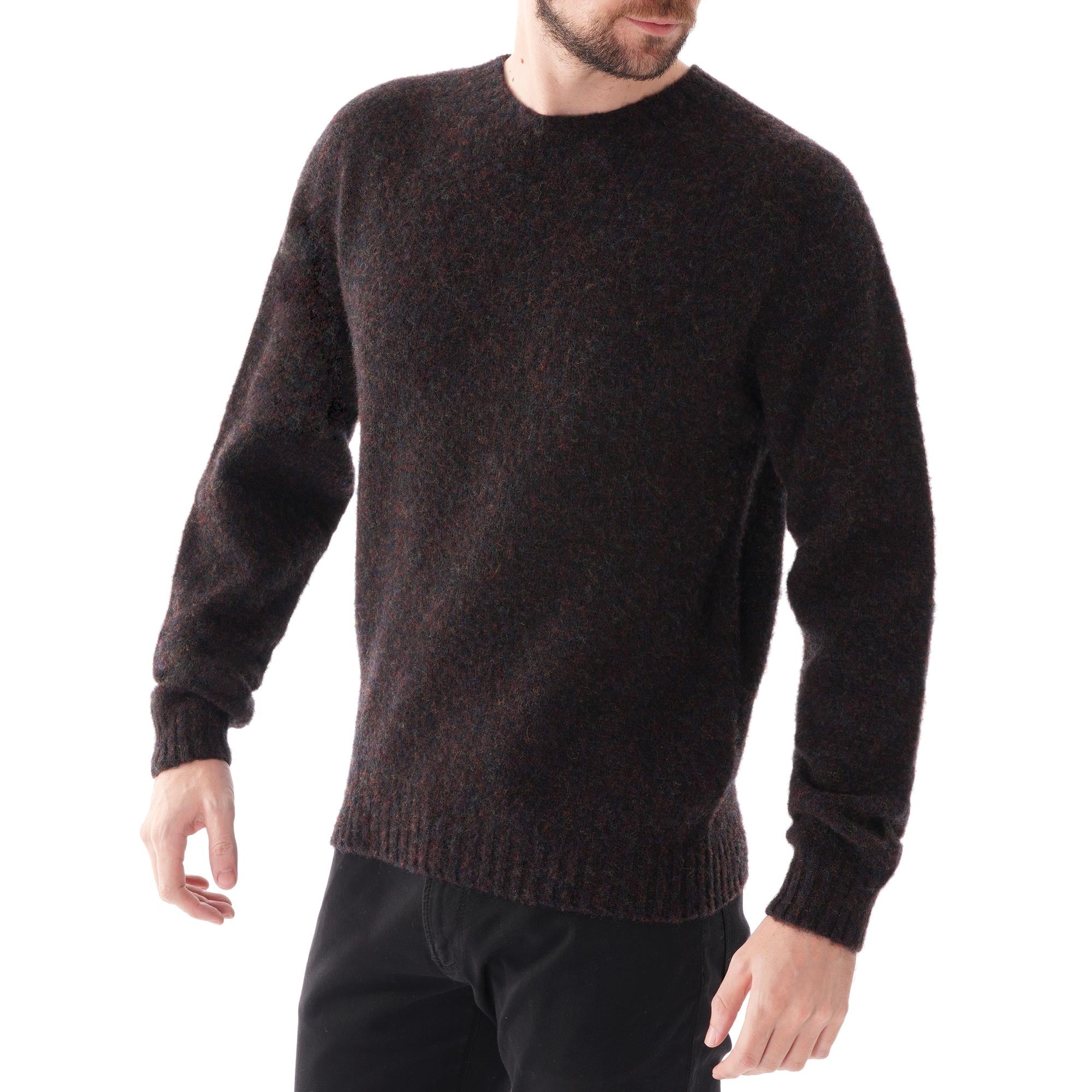 Norse Projects Birnir Brushed Lambswool - Black
