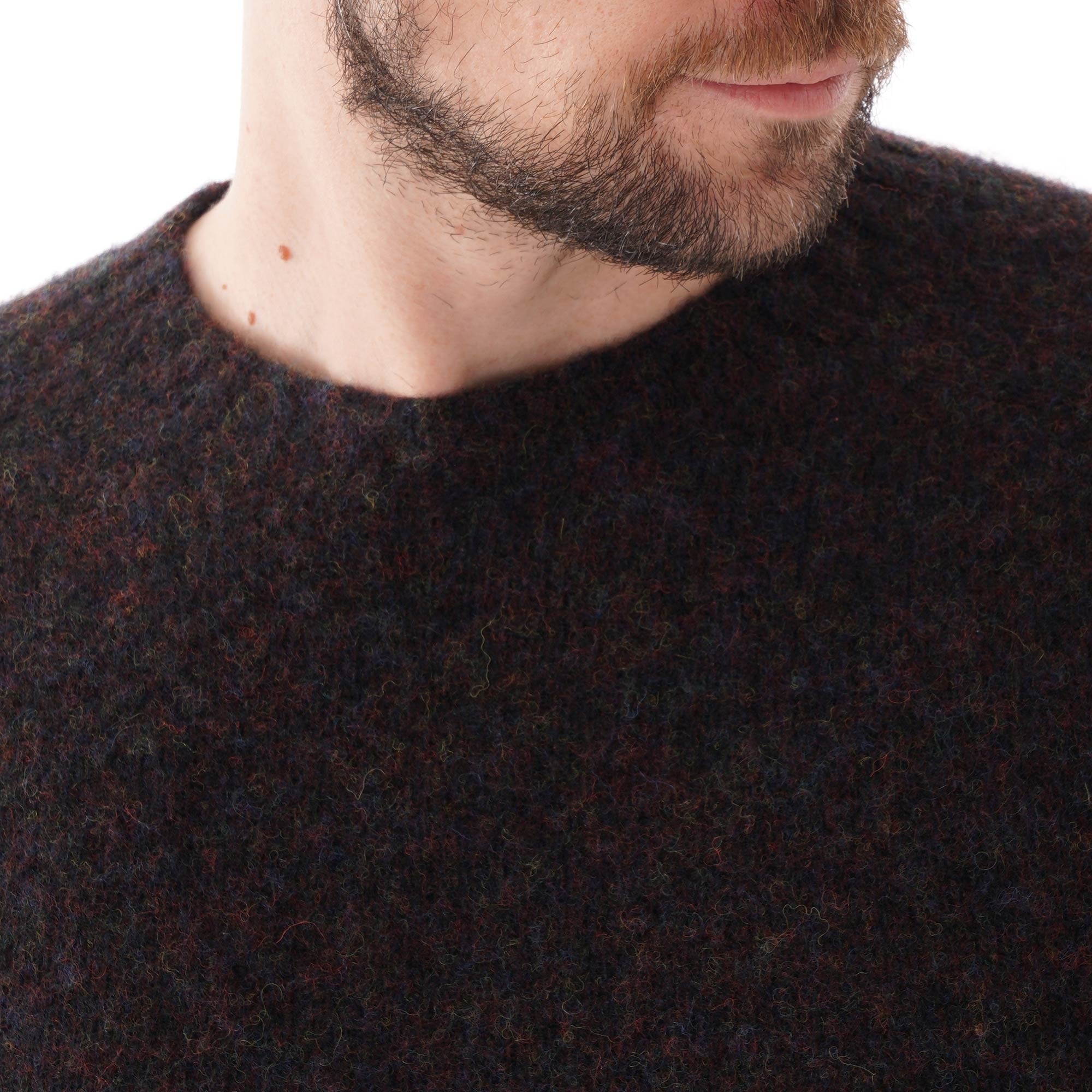 Norse Projects Birnir Brushed Lambswool - Black