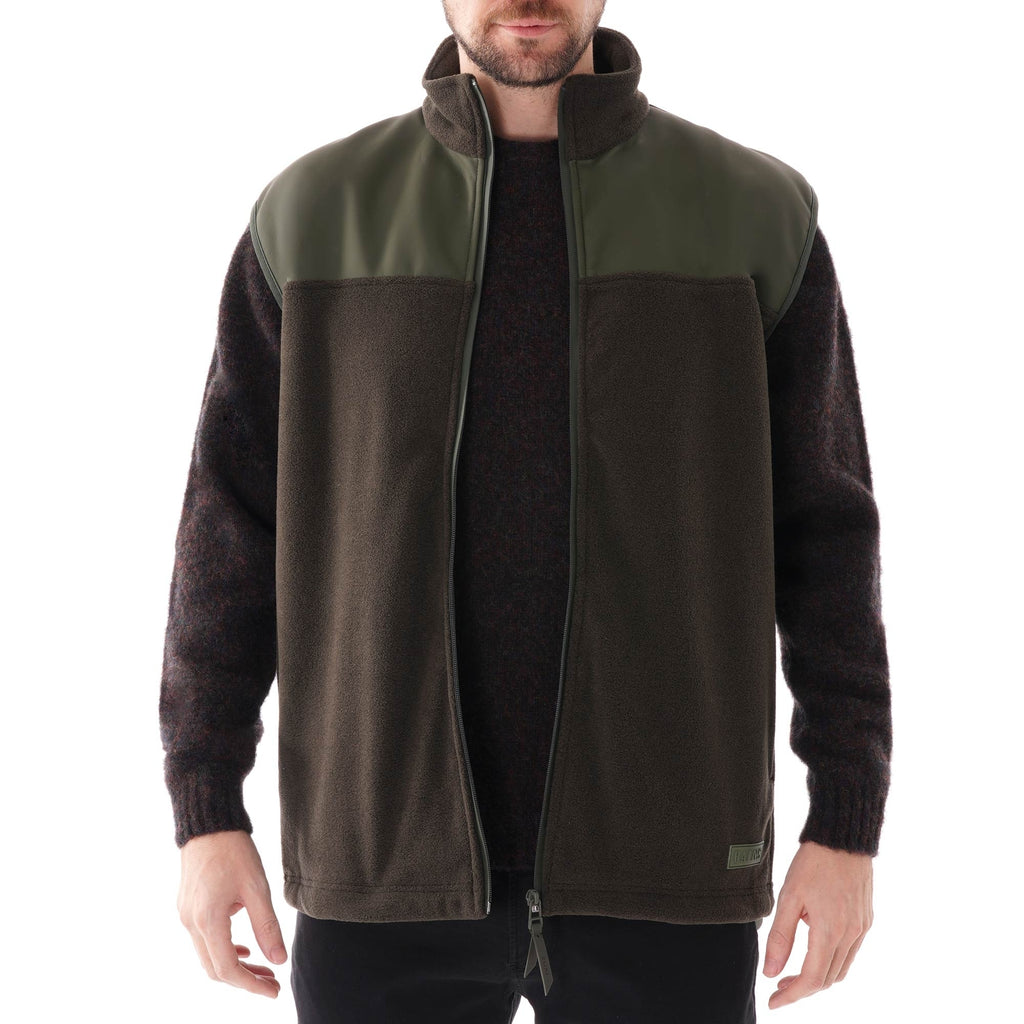 Rains Fleece Vest Jacket - Green