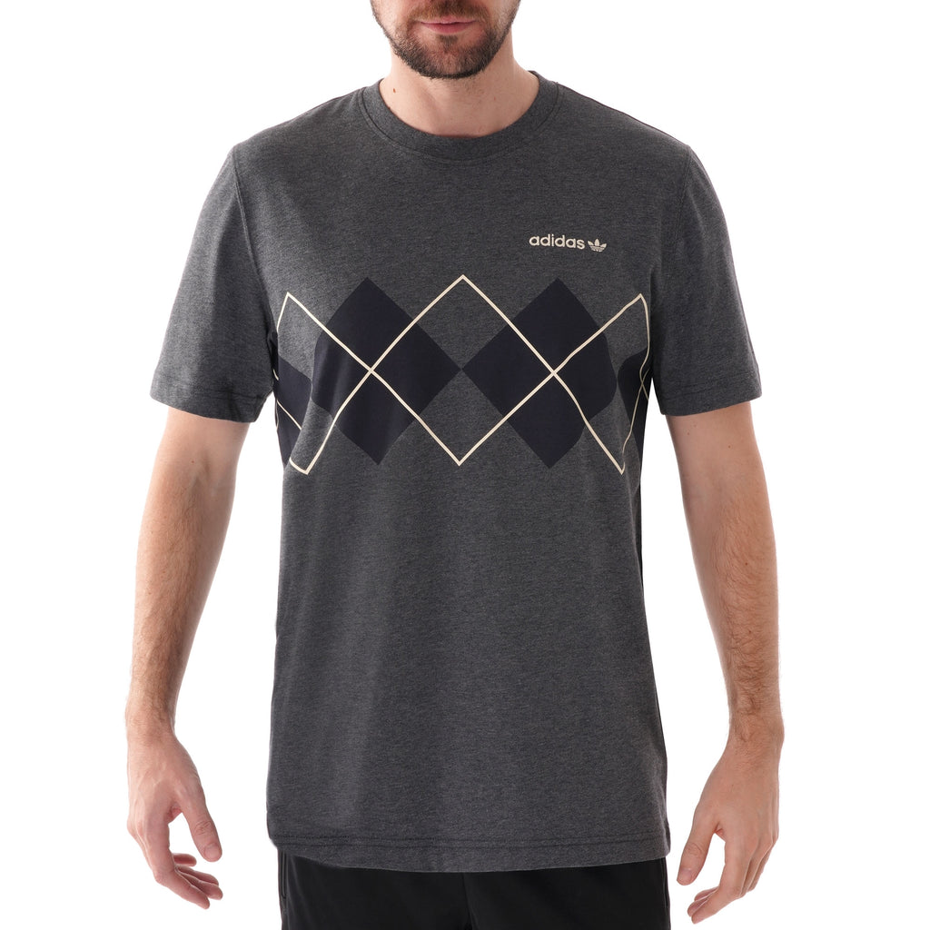 Adidas Originals Argyle T-Shirt - Grey