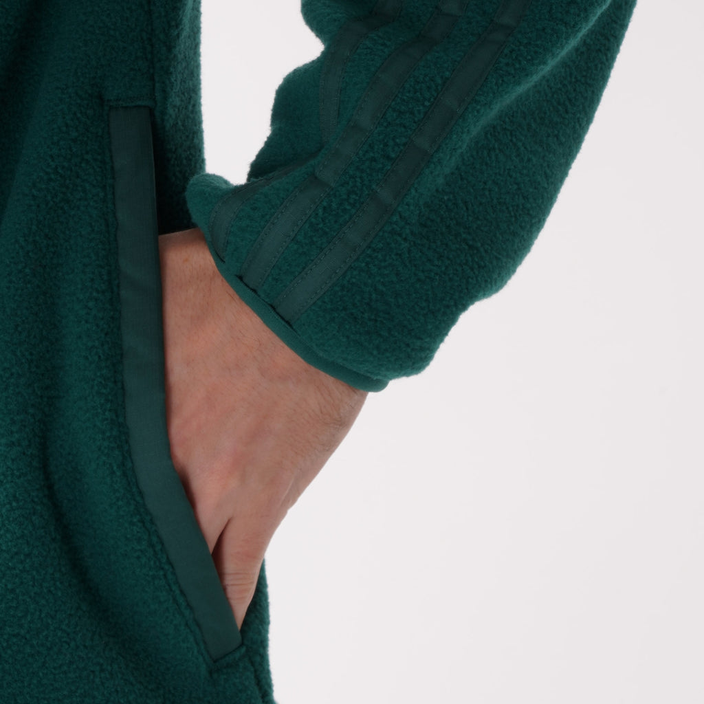 Adidas Originals Winterized Half Zip Track Top - Collegiate Green