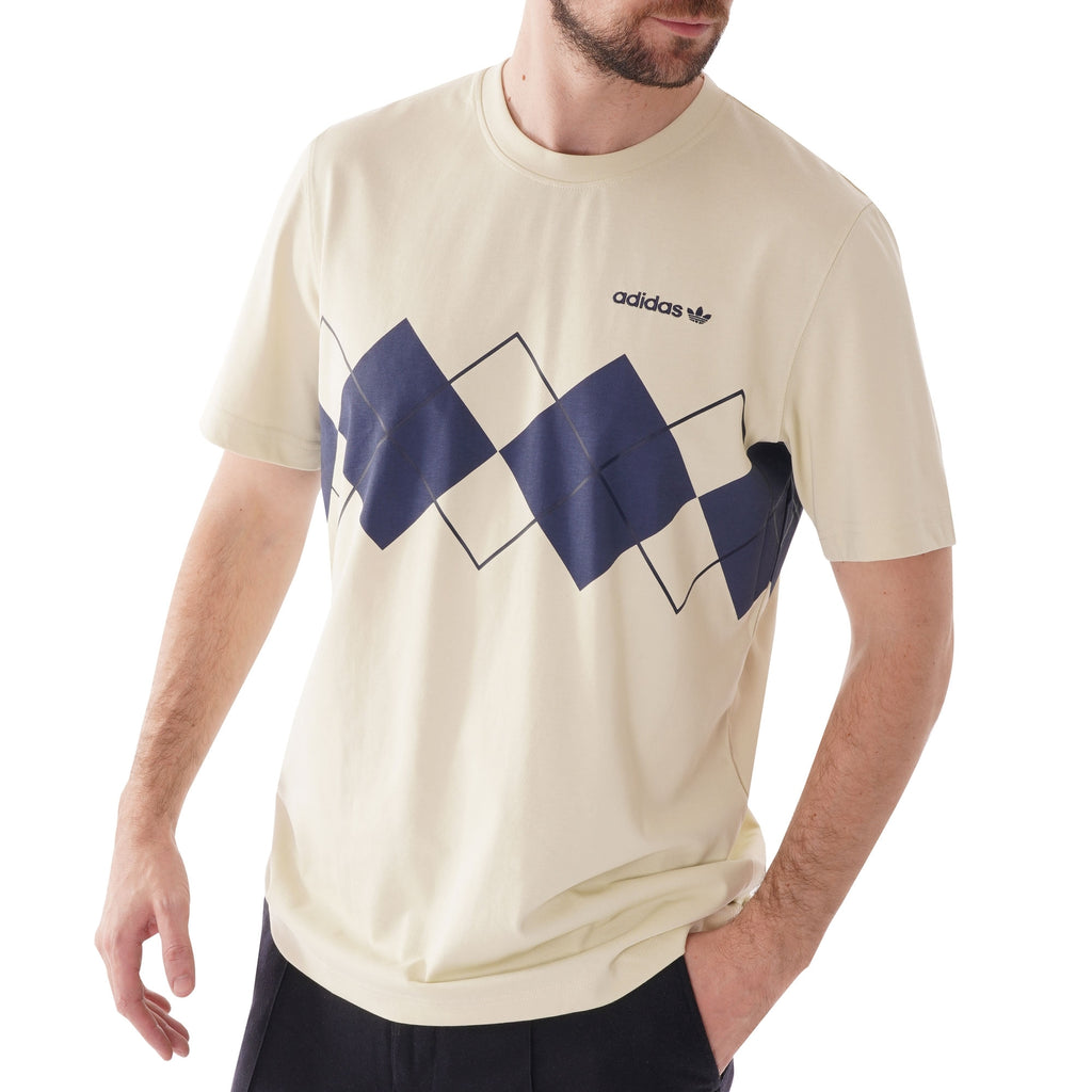 Adidas Originals Argyle T-Shirt - Sand