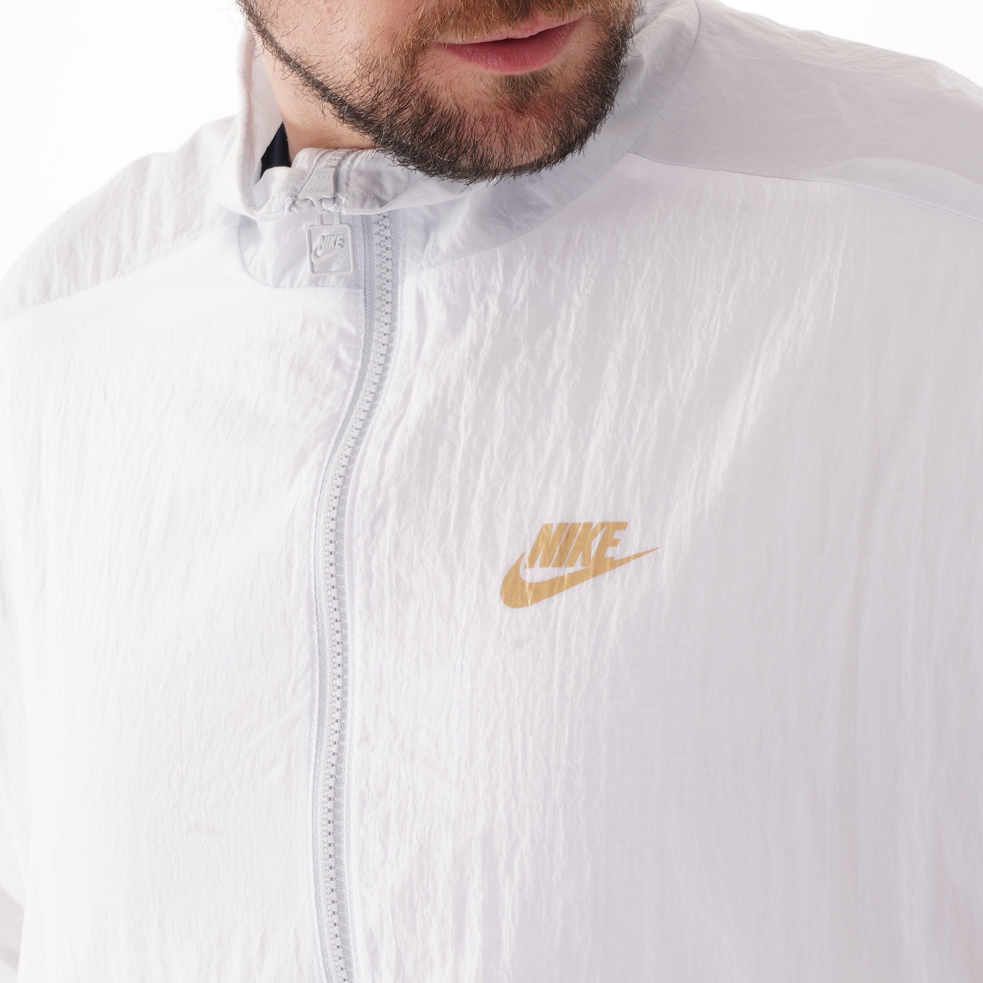 Nike Full Zip Jacket - White