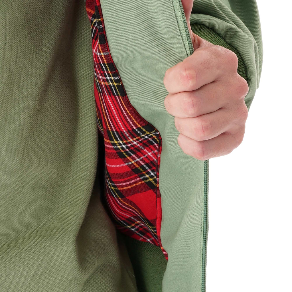 Fred Perry Reissues Harrington Jacket - Pistachio