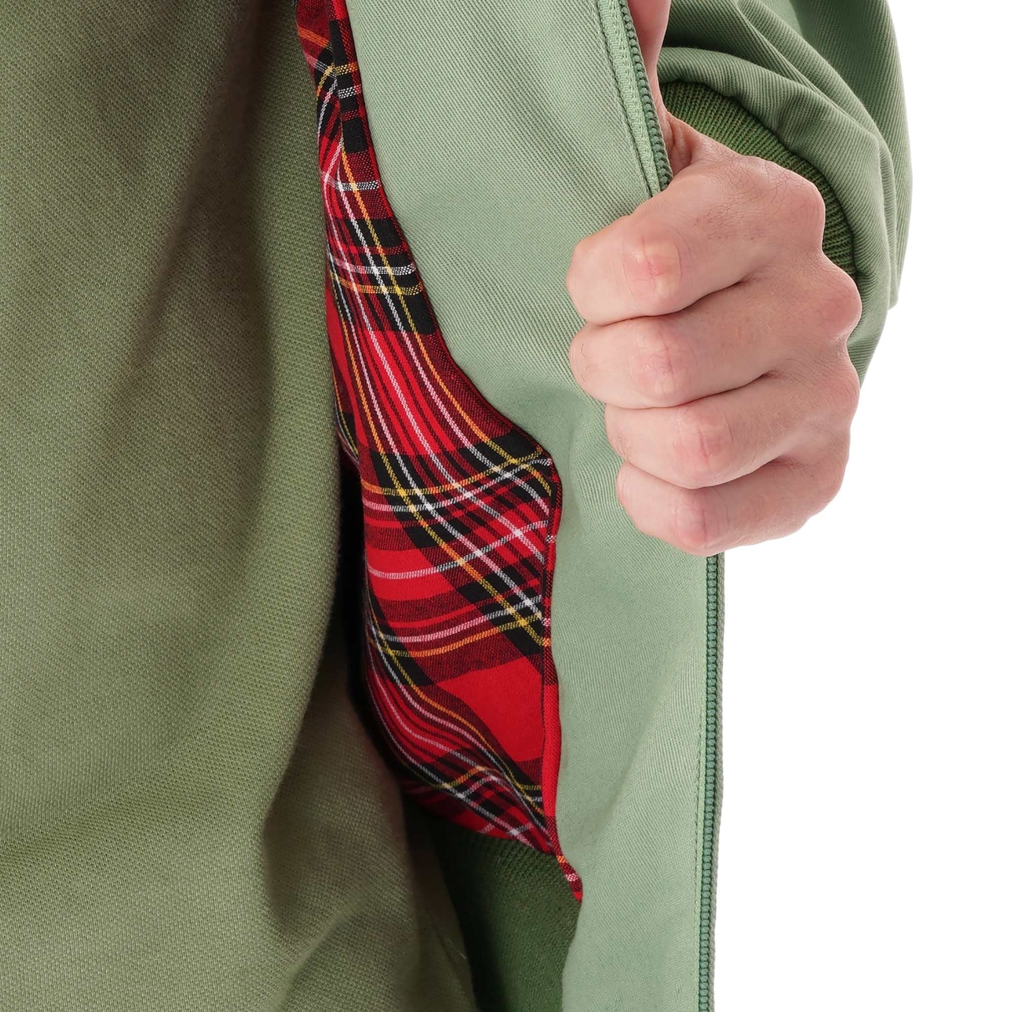 Fred Perry Reissues Harrington Jacket - Pistachio