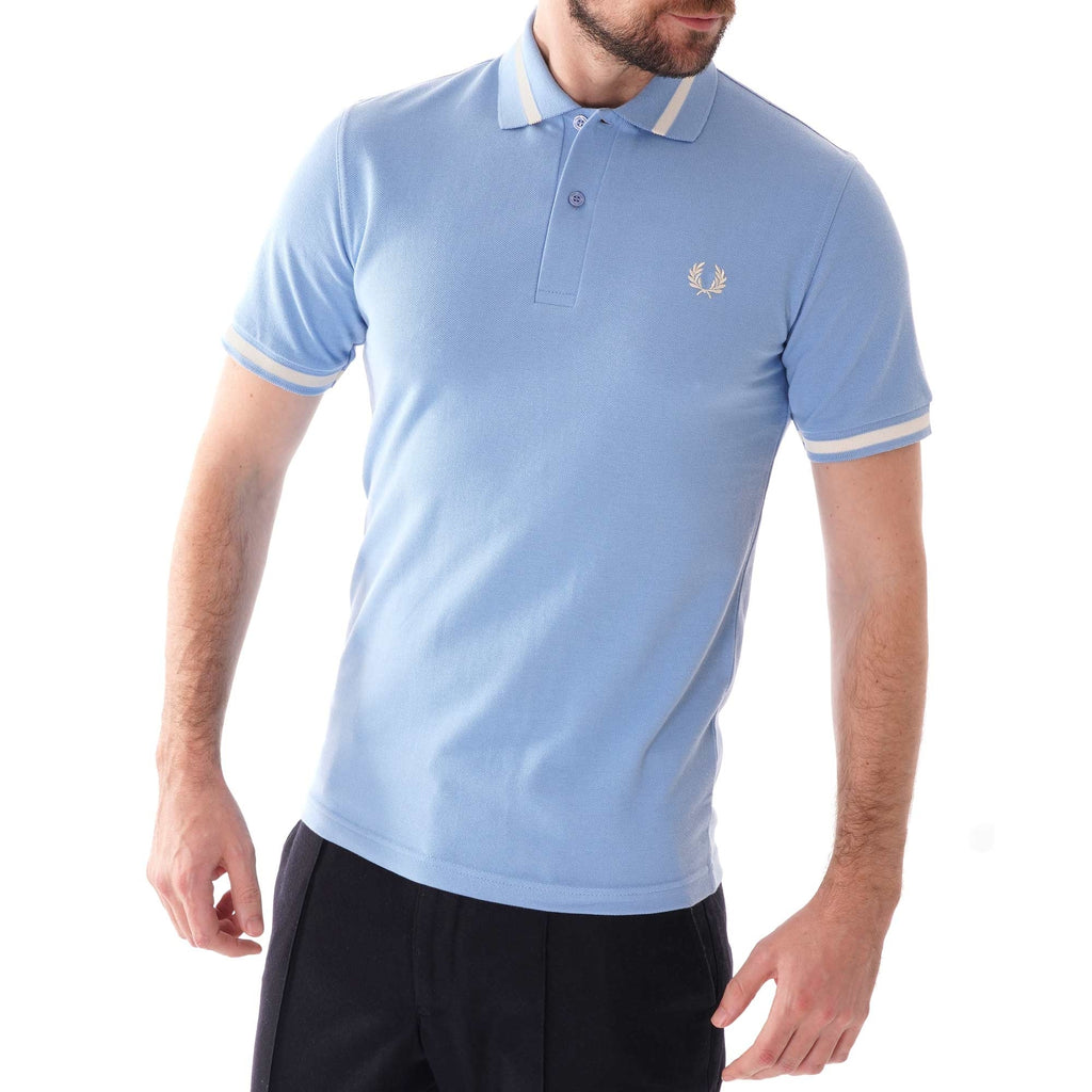Fred Perry Reissues Single Tipped Polo Shirt - Sky