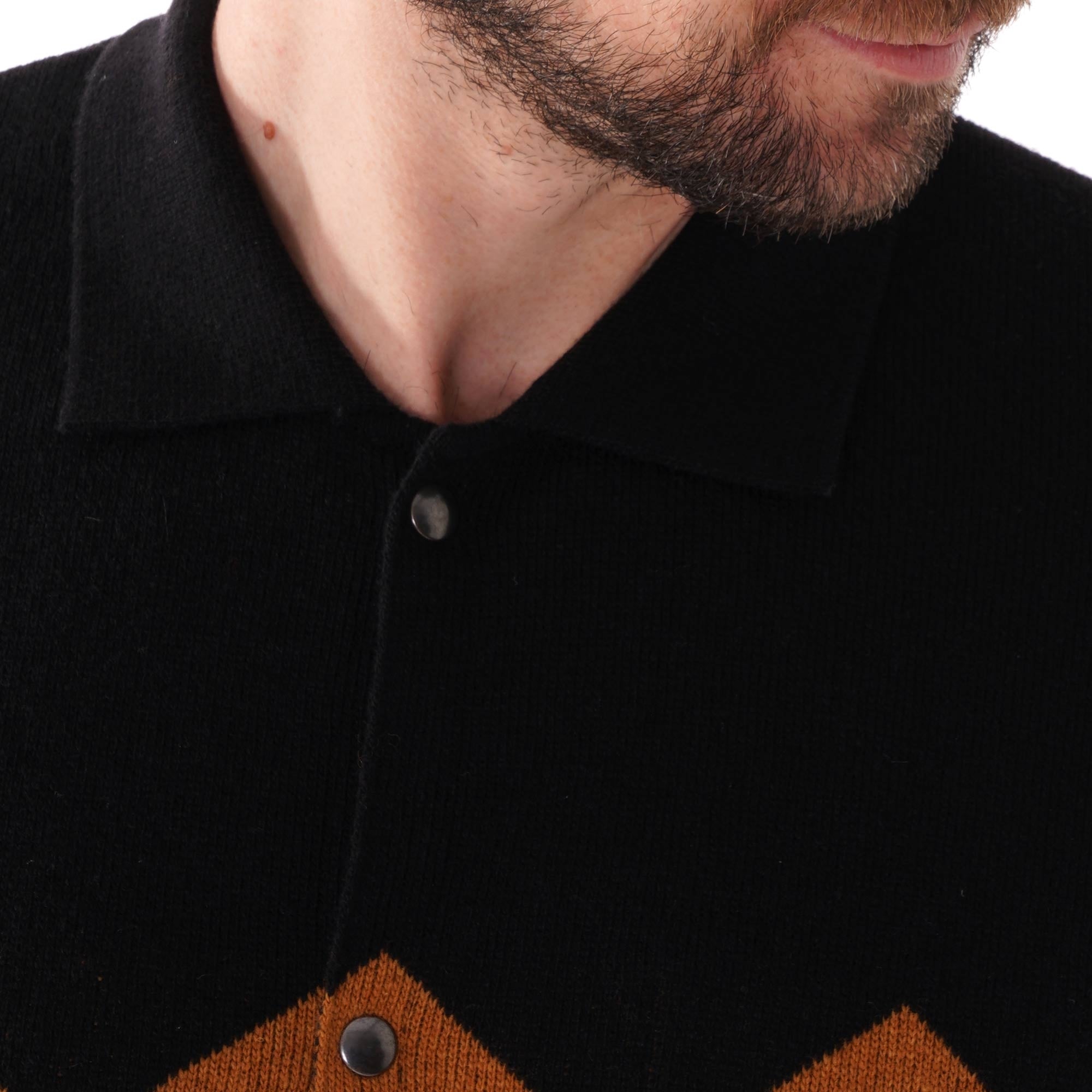 Oliver Spencer Roxwell Knitted Cardigan - Black