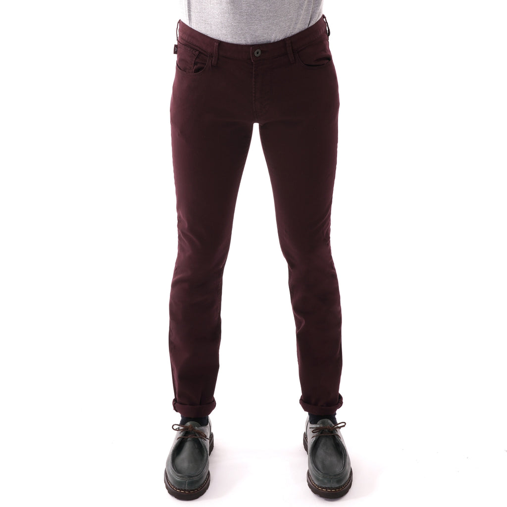 Emporio Armani J06 Slim Fit Trousers - Rosso