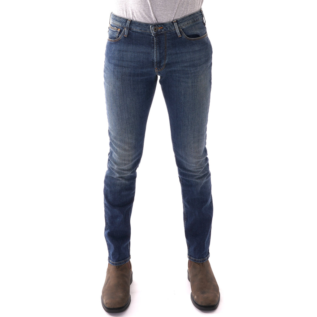 Emporio Armani J06 Slim Fit Denim Jeans - Denim Blu