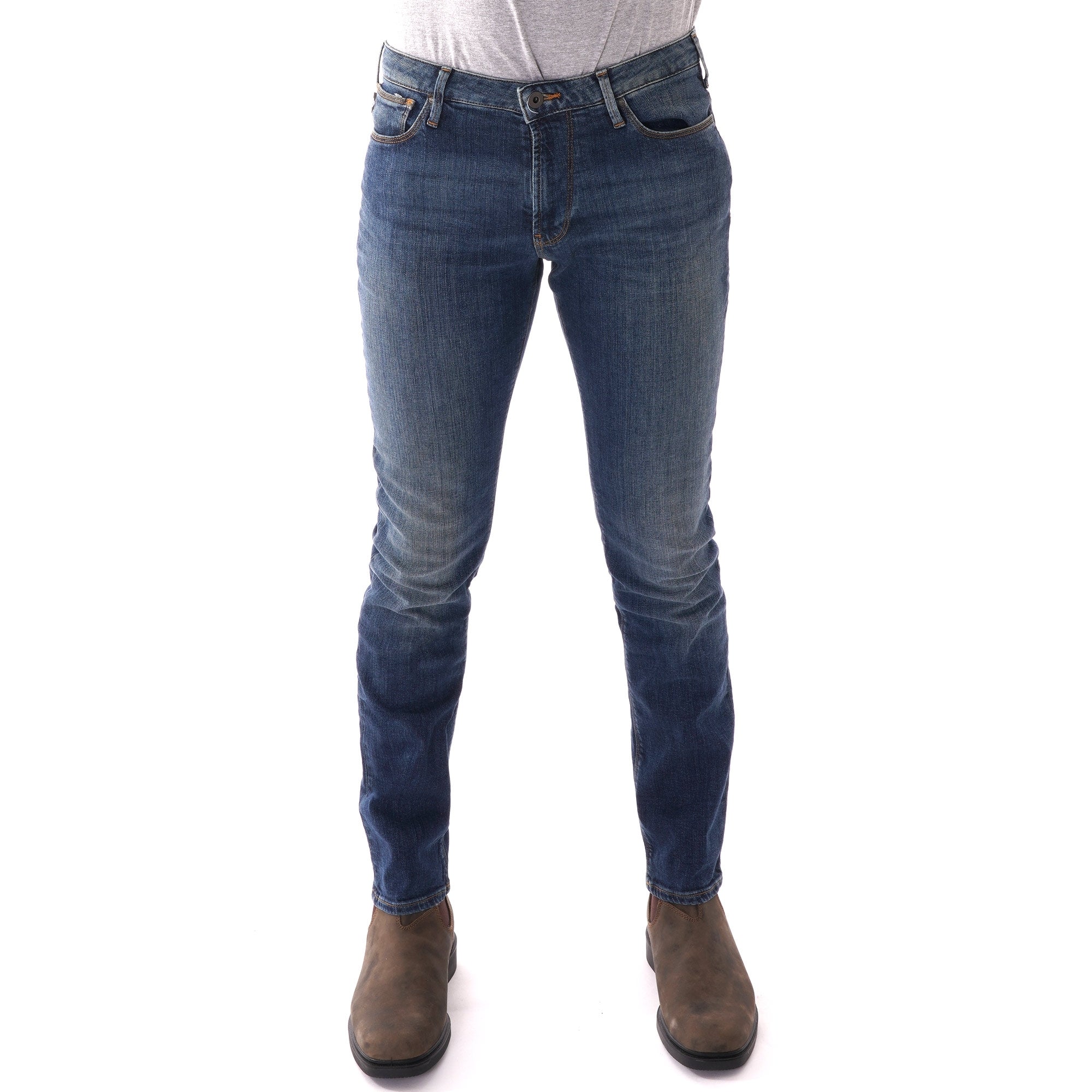 Emporio Armani J06 Slim Fit Denim Jeans - Denim Blu