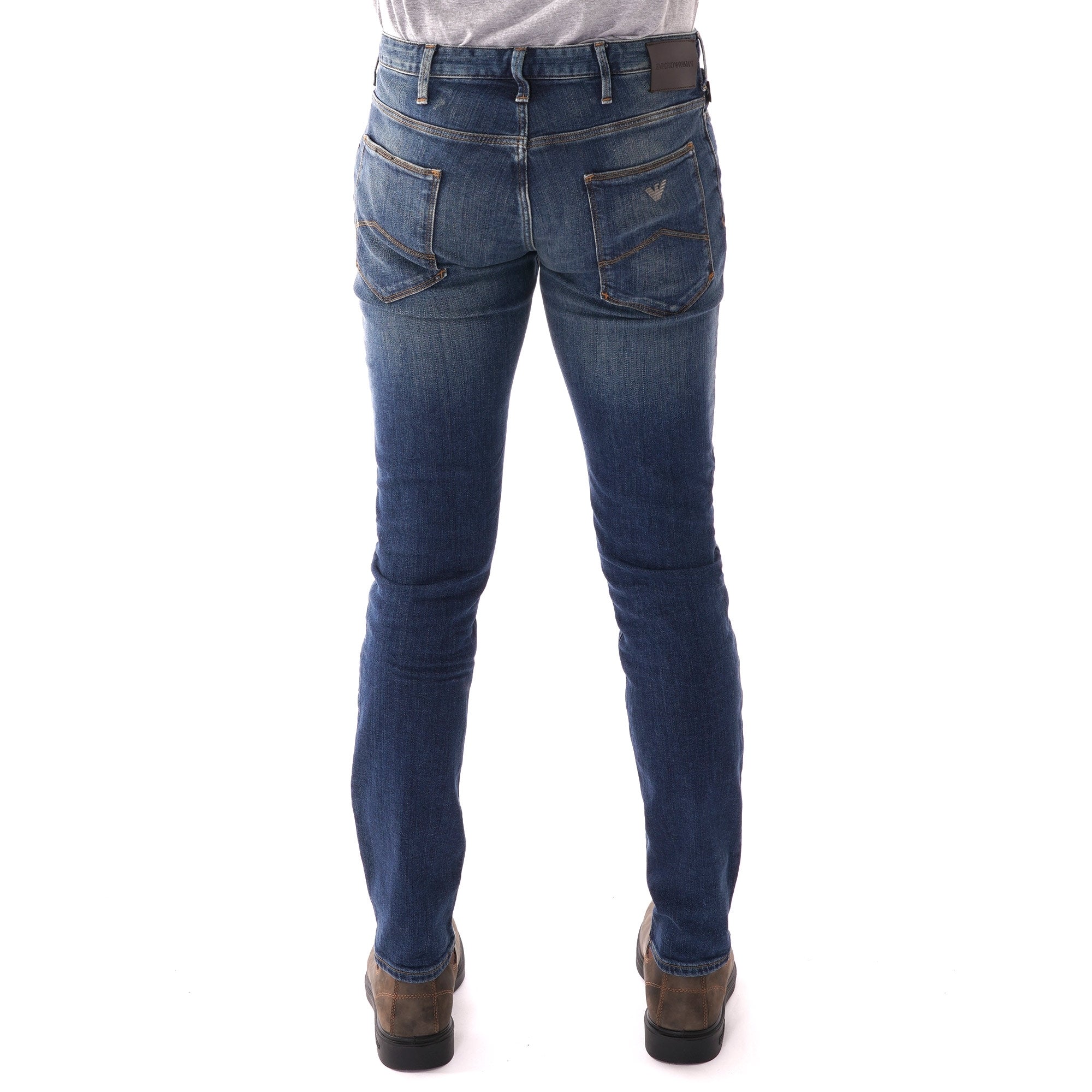 Emporio Armani J06 Slim Fit Denim Jeans - Denim Blu