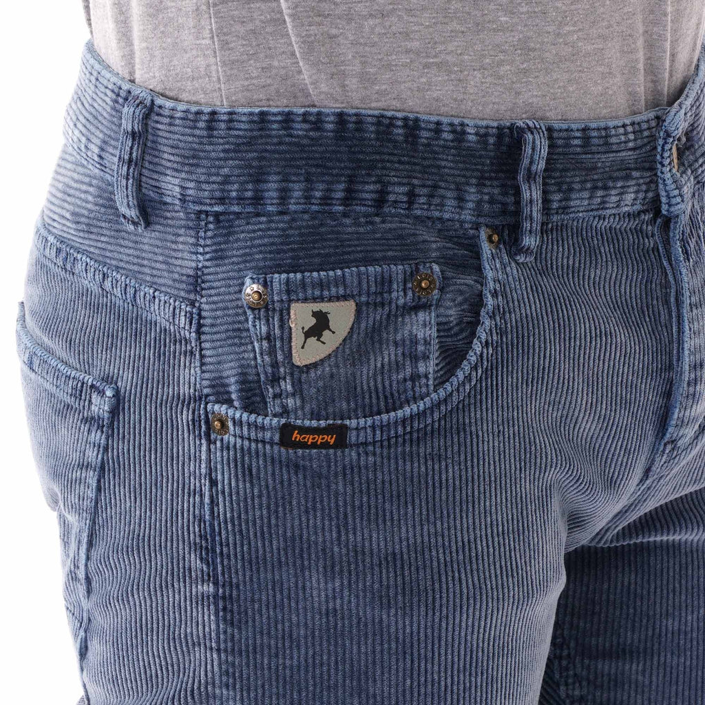 Lois Jeans Sierra Norgate Cord Trousers - Stone Indigo