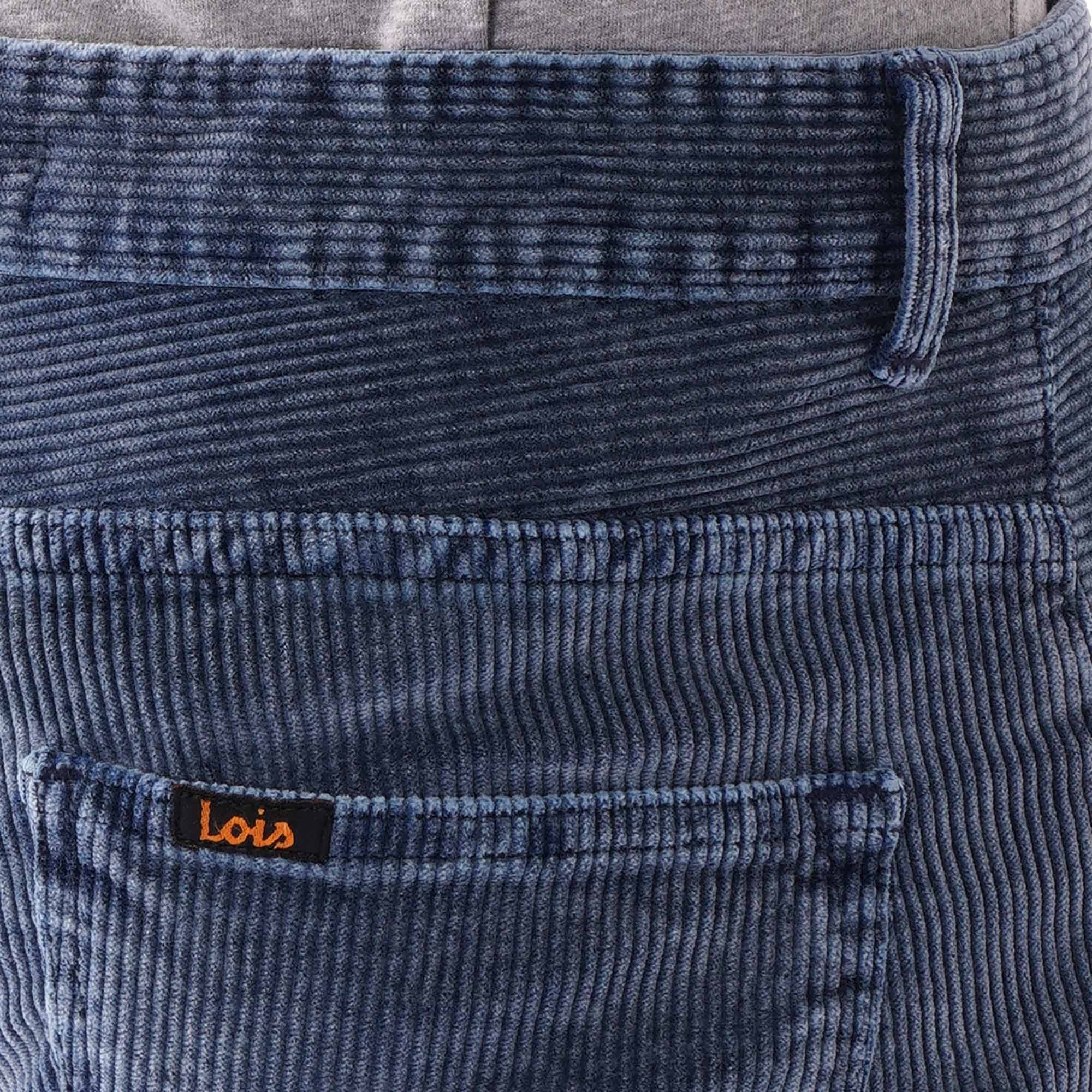Lois Jeans Sierra Norgate Cord Trousers - Stone Indigo