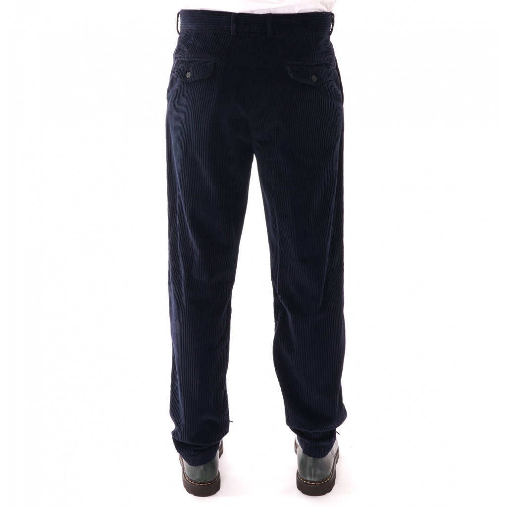 Homecore Orel Corduroy Trousers - Navy