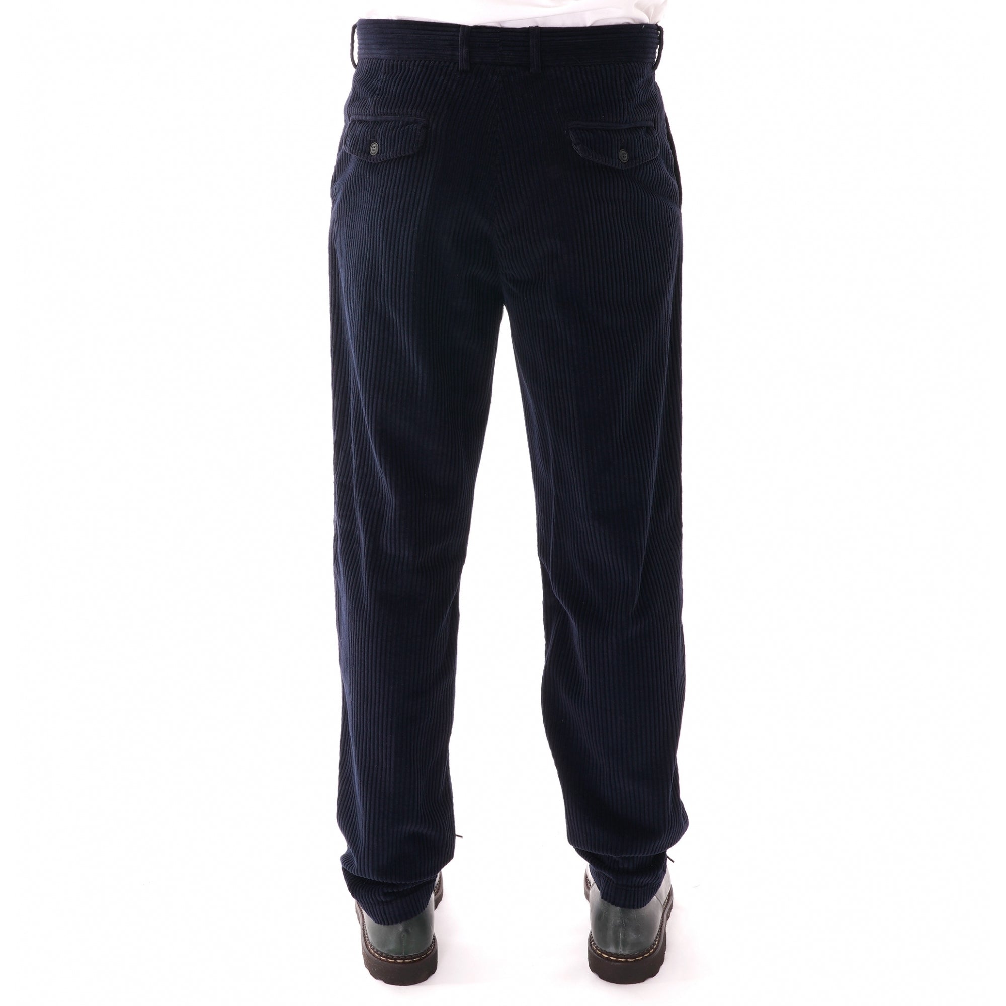 Homecore Orel Corduroy Trousers - Navy
