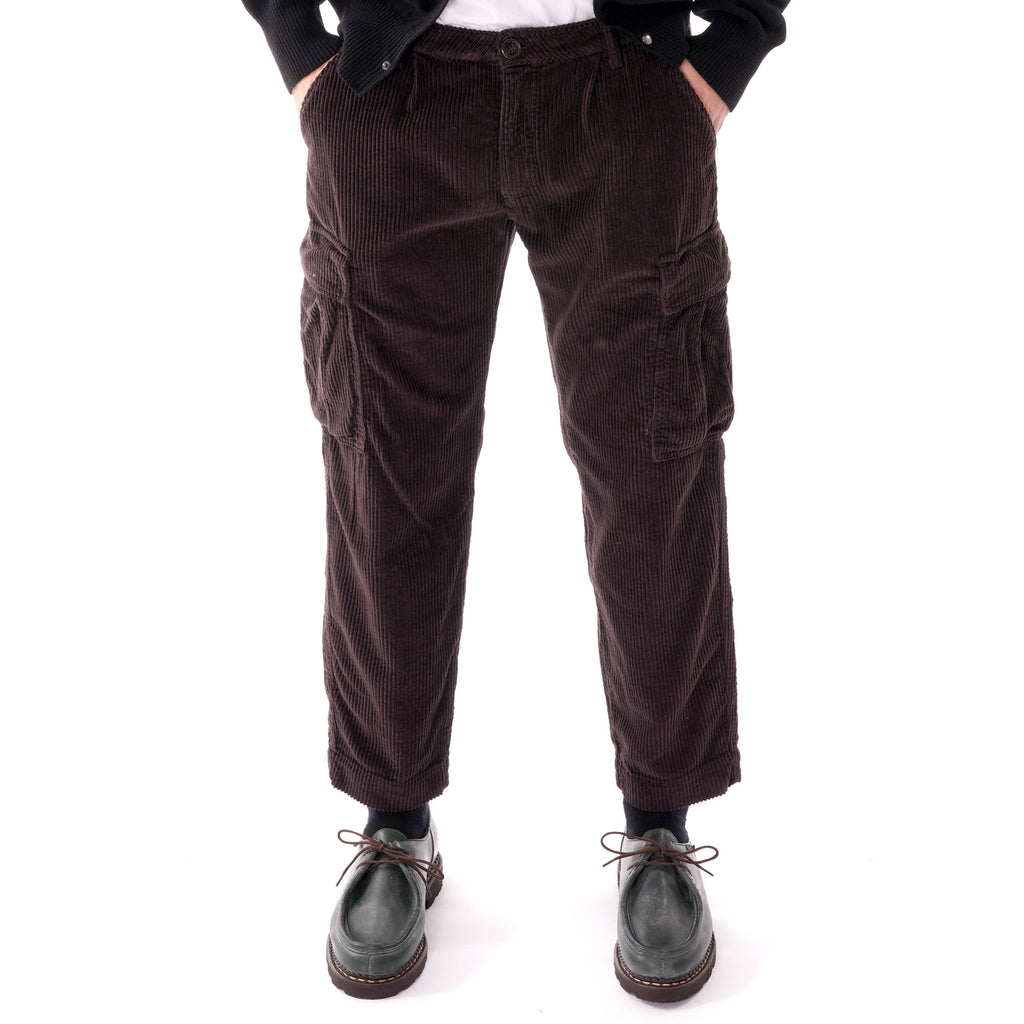Lois Jeans Adrian Jumbo Cord Trousers - Chocolate