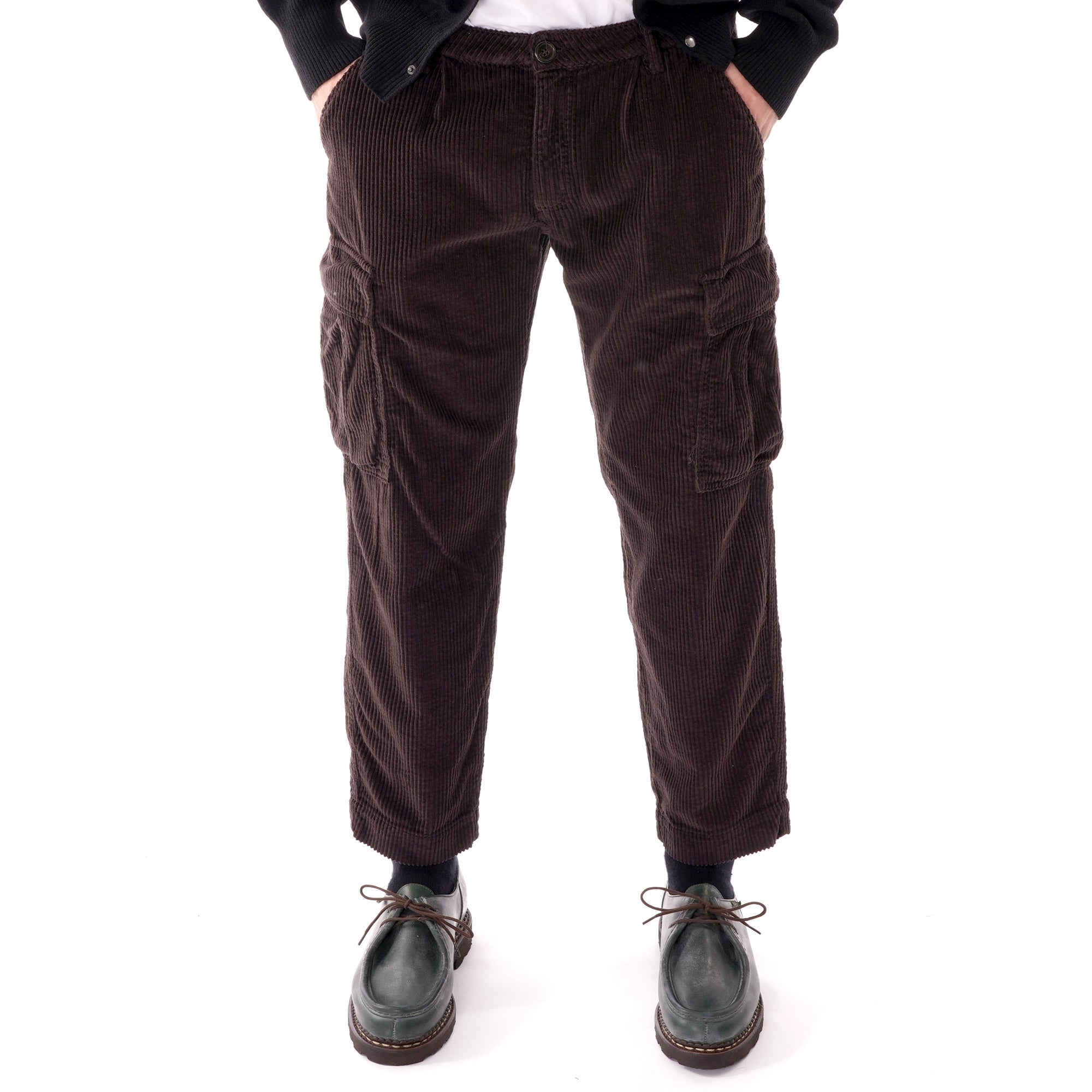 Lois Jeans Adrian Jumbo Cord Trousers - Chocolate