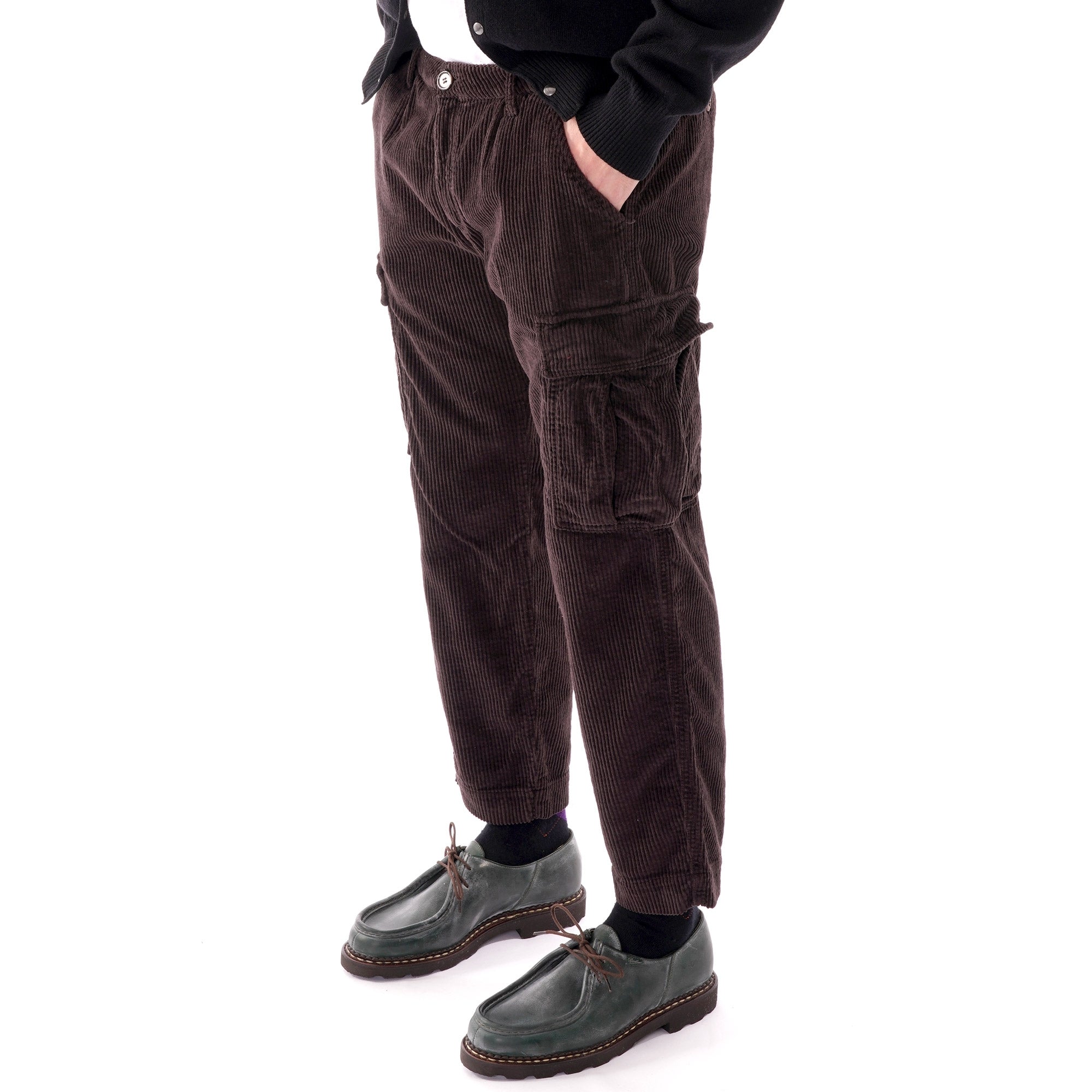 Lois Jeans Adrian Jumbo Cord Trousers - Chocolate