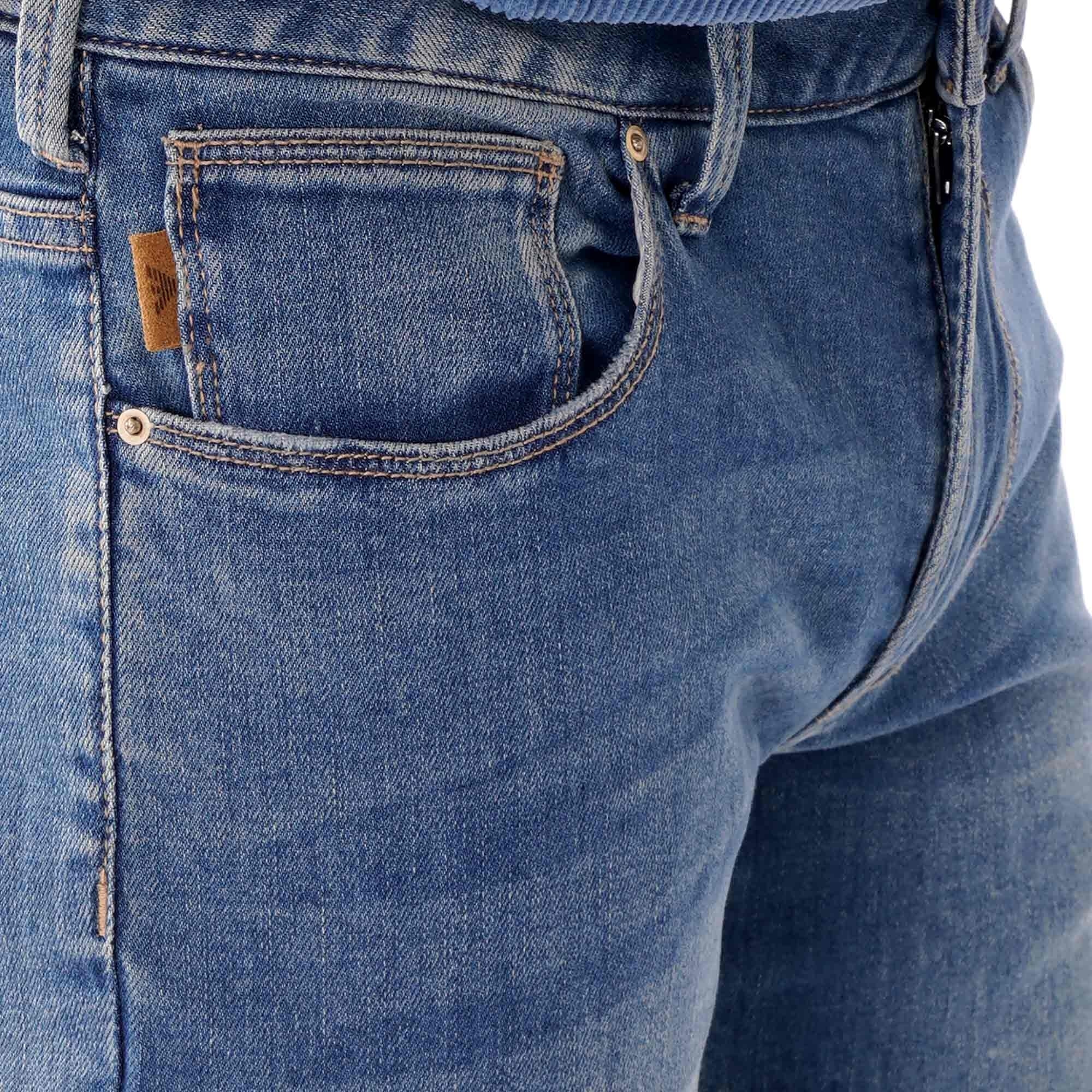 Emporio Armani J06 Slim Fit Denim Pants - Denim