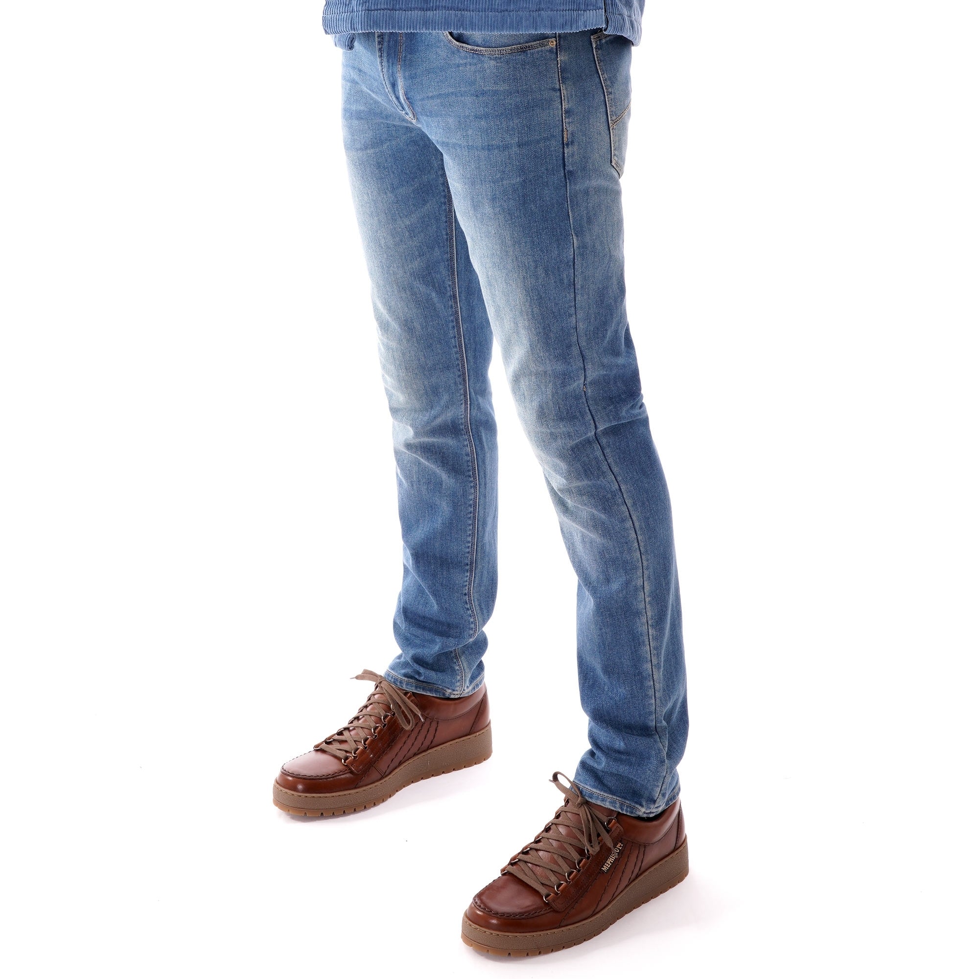 Emporio Armani J06 Slim Fit Denim Pants - Denim