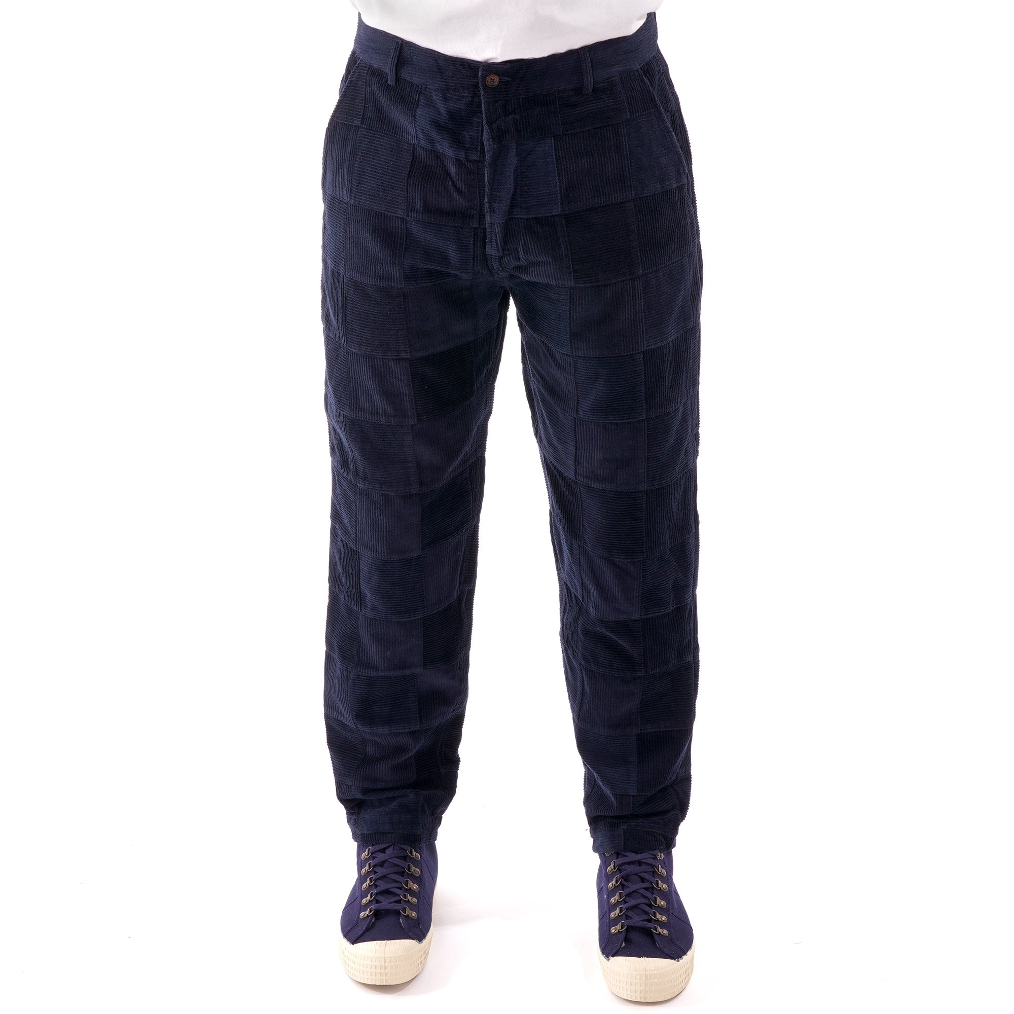 Patchwork Cord Miltary Chino