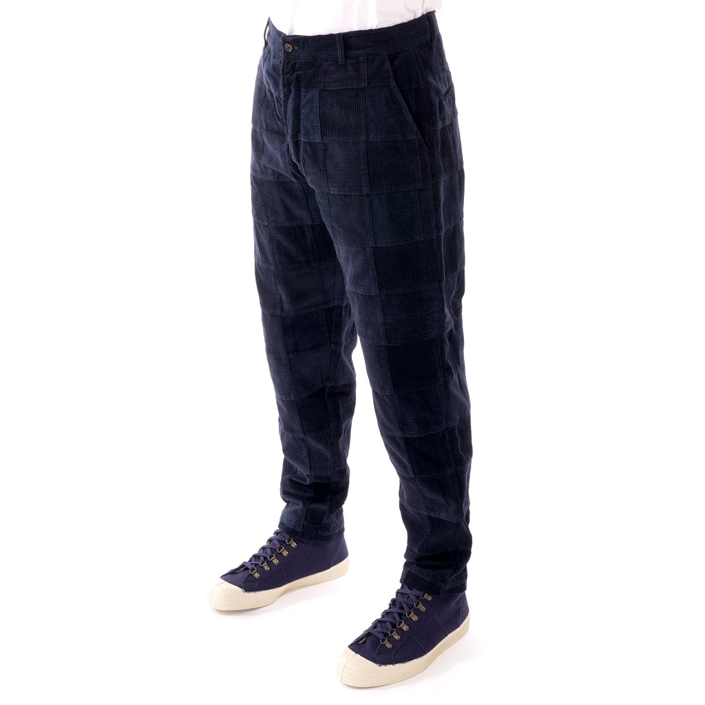 Patchwork Cord Miltary Chino