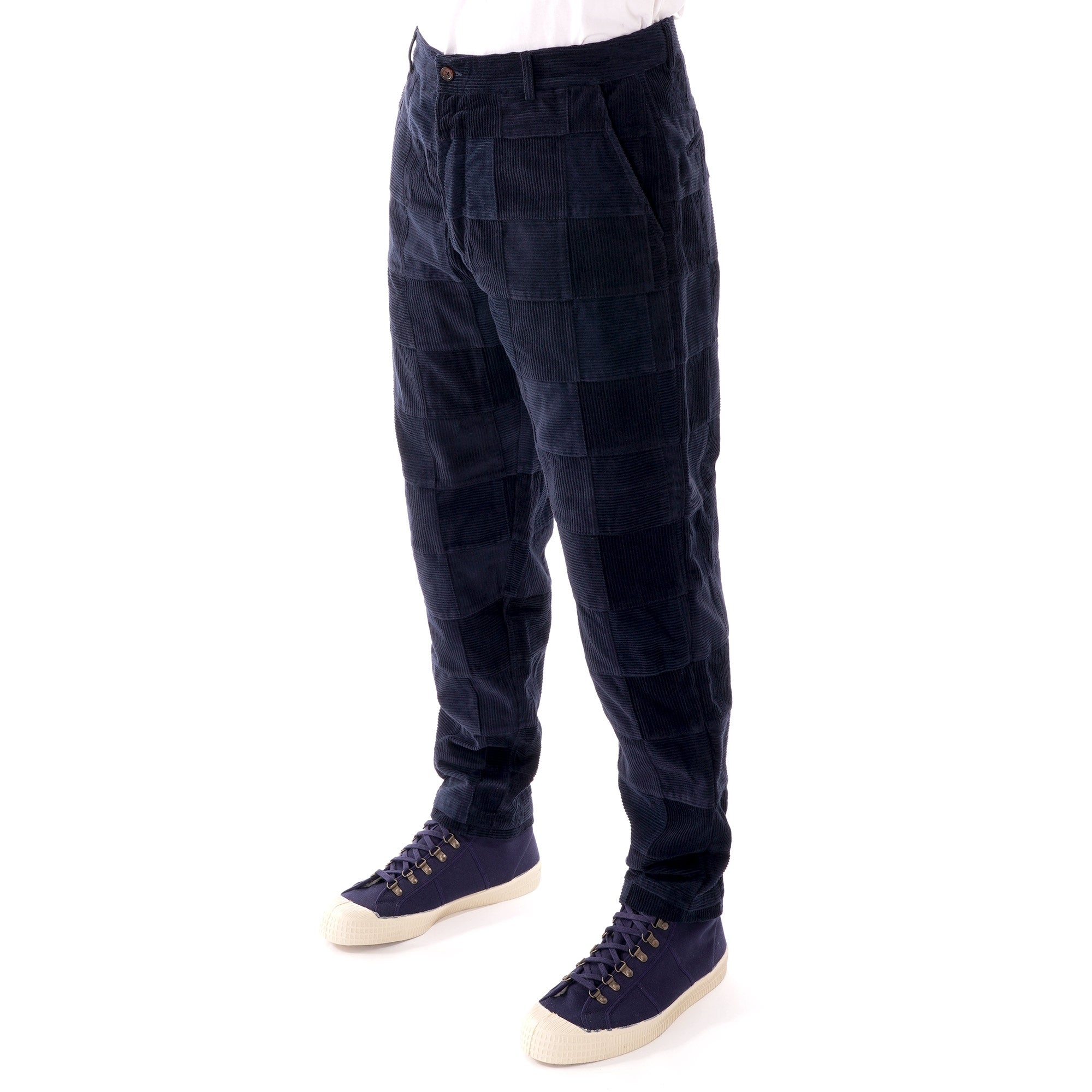 Patchwork Cord Miltary Chino