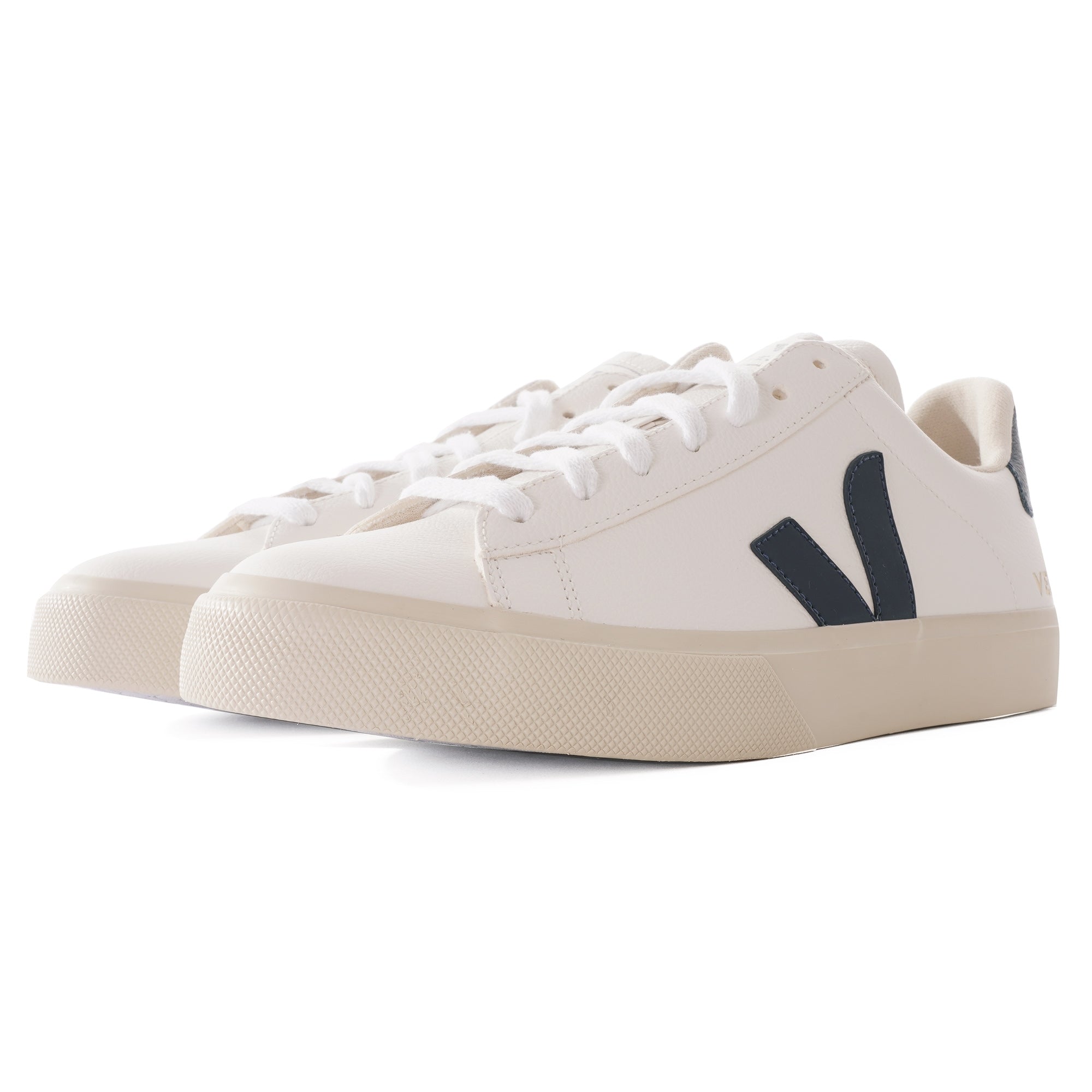 Veja Campo Chromefree Leather - White Nautico