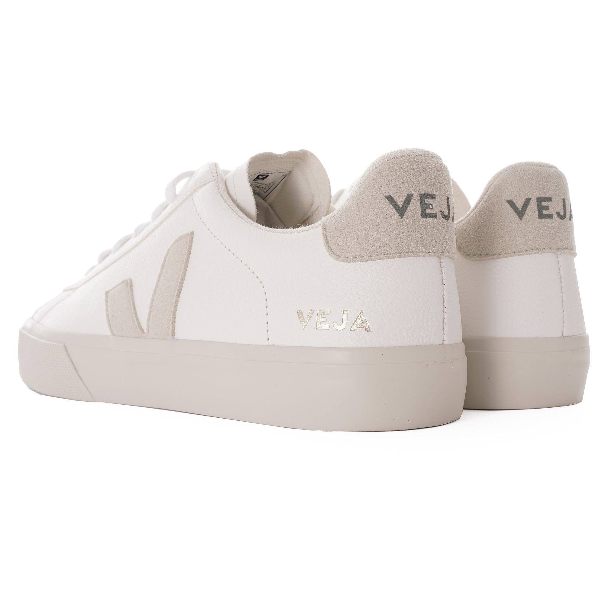 Veja Campo Chromefree Leather - White