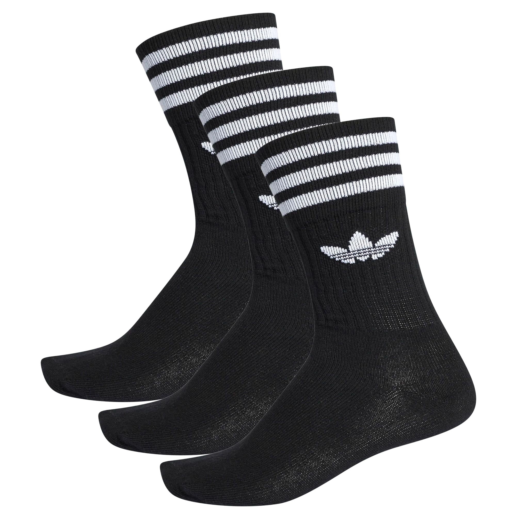 Adidas Originals Solid Crew Socks - Black