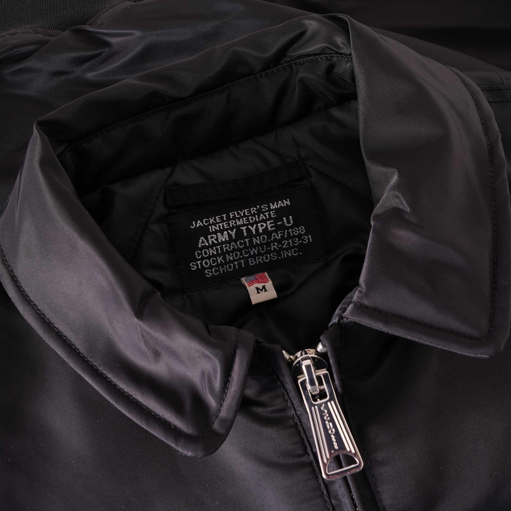 Schott NYC Bomber Jacket - Black