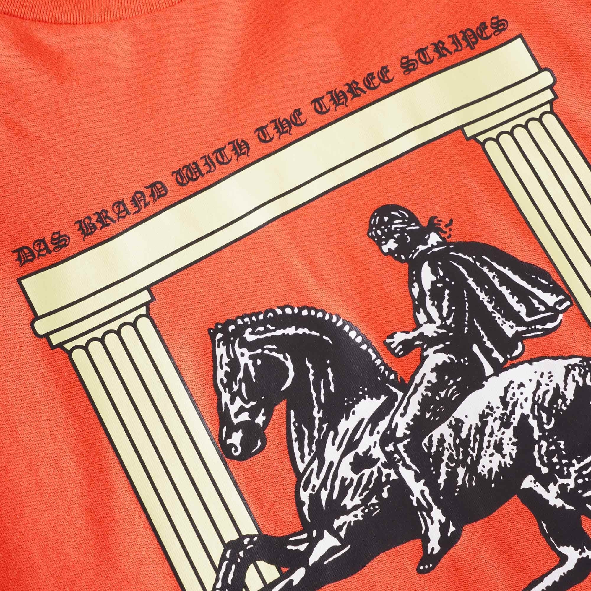 Adidas Originals Club Pillars T-Shirt - Amber