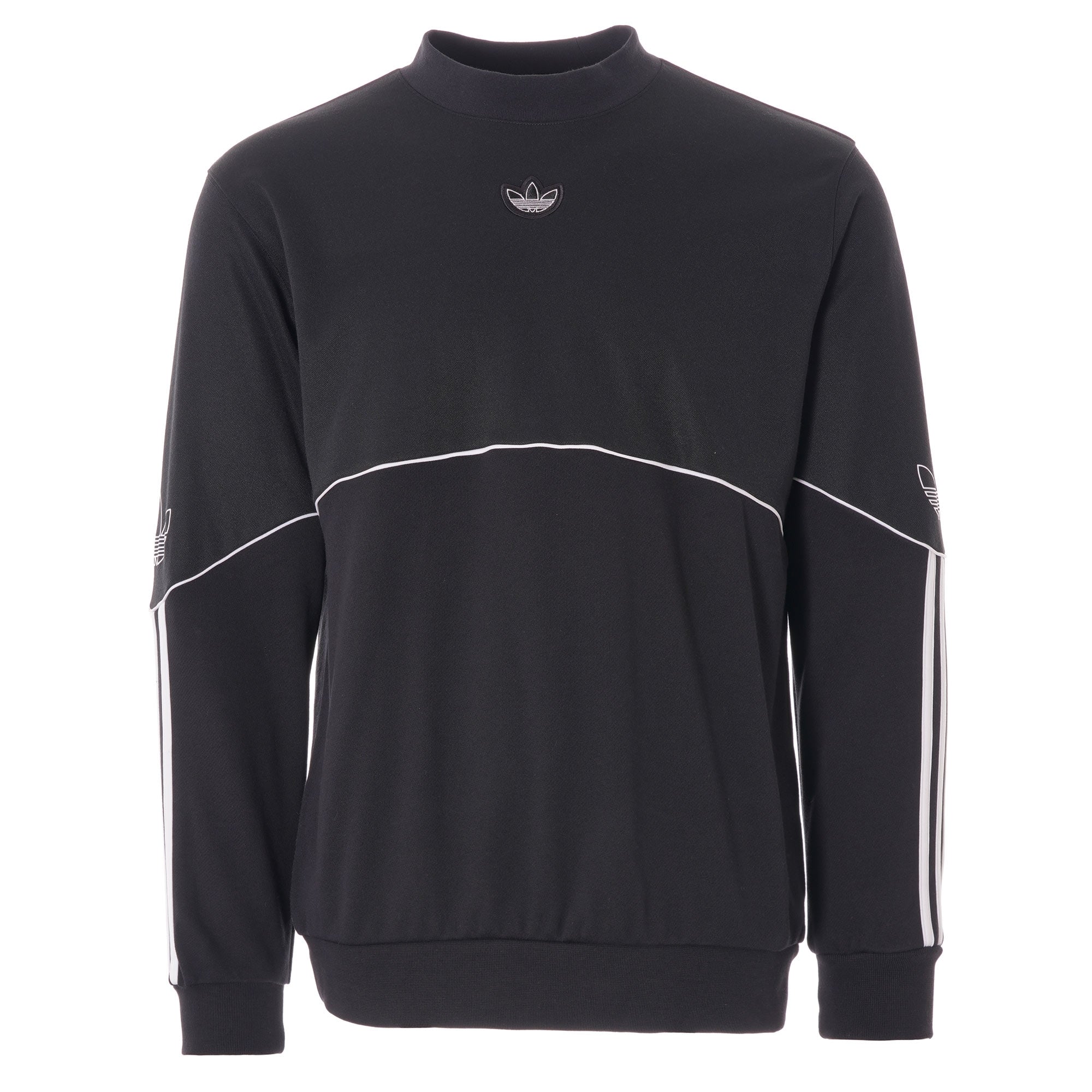 Adidas Originals Outline Crew Sweatshirt - Black