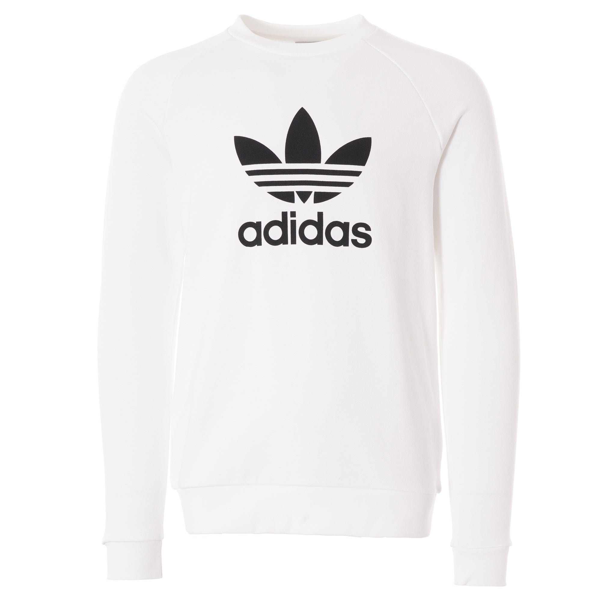 Adidas Originals Trefoil Crewneck - White