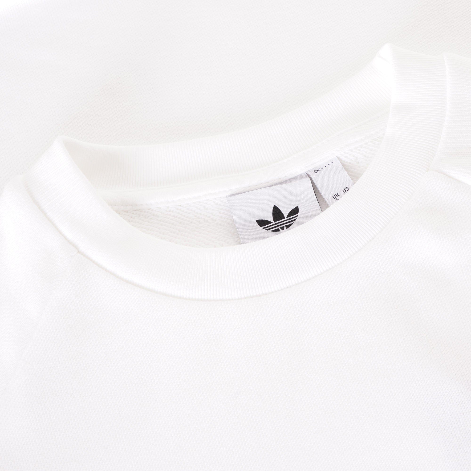 Adidas Originals Trefoil Crewneck - White