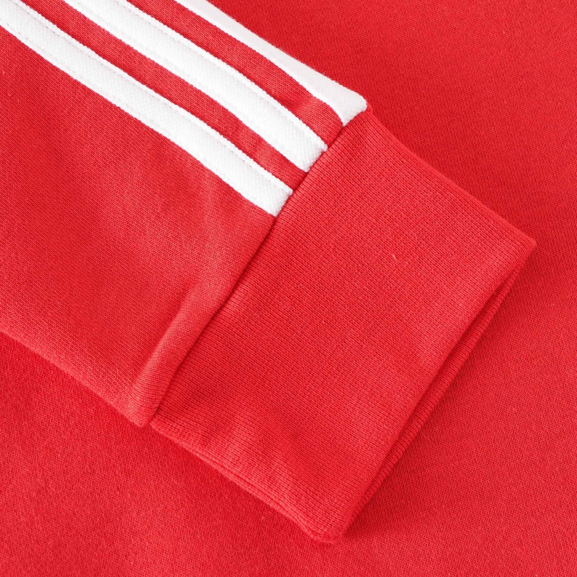 Adidas Originals 3-Stripes Crewneck Sweatshirt - Red