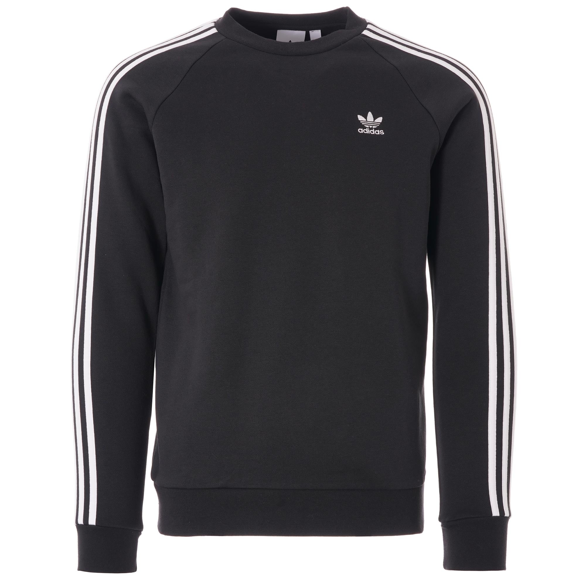 Adidas Originals 3 stripes Crewneck Sweatshirt - Black