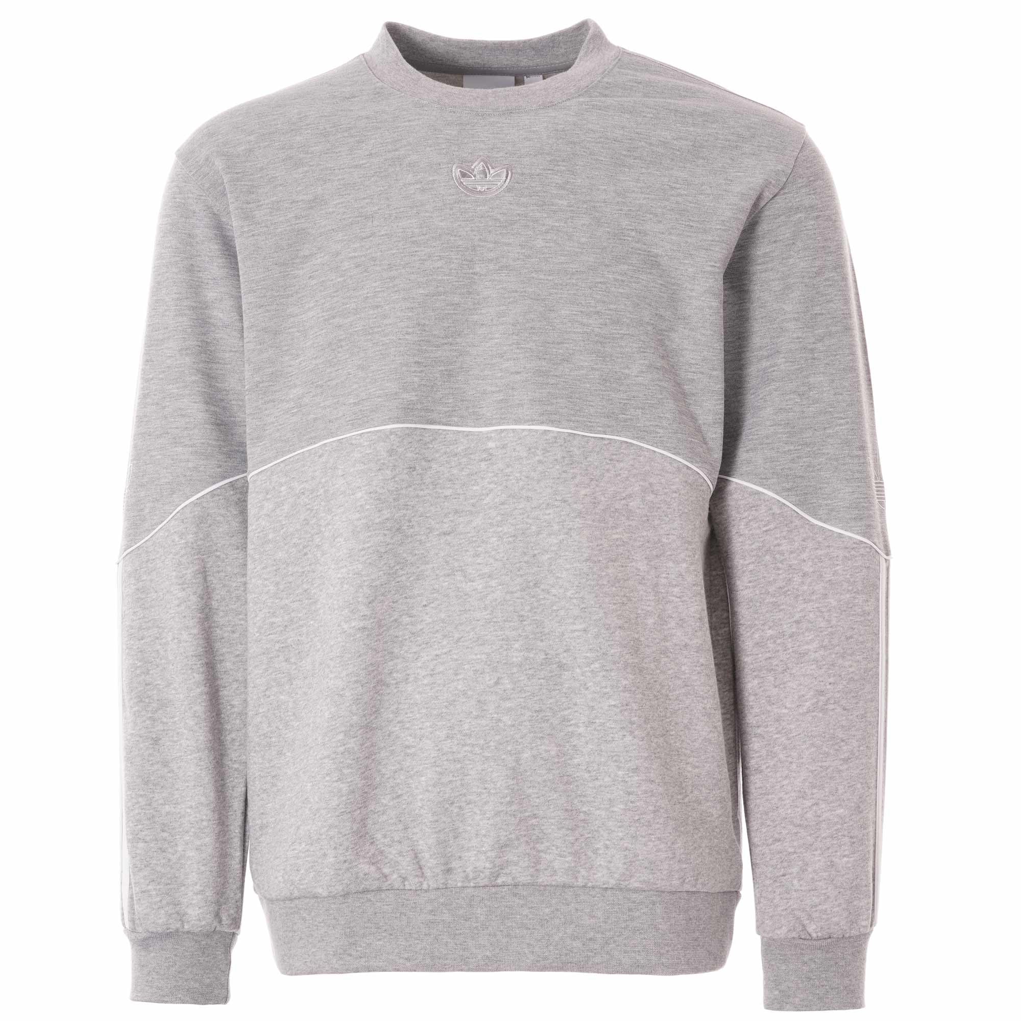 Adidas Originals Outline Crew Sweatshirt - Grey