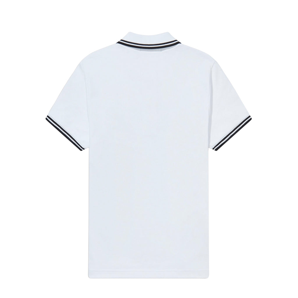 Fred Perry Womens Twin Tipped Polo Shirt - White