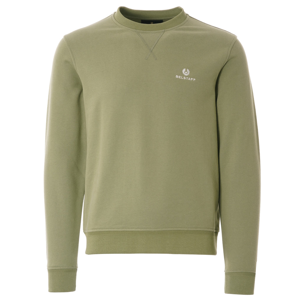 Belstaff Loopback Sweatshirt - Oil Green