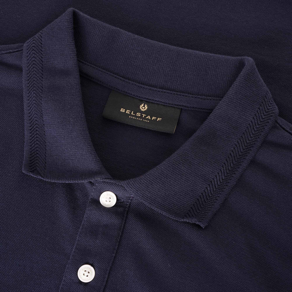 Belstaff Short Sleeved Polo Shirt - Navy