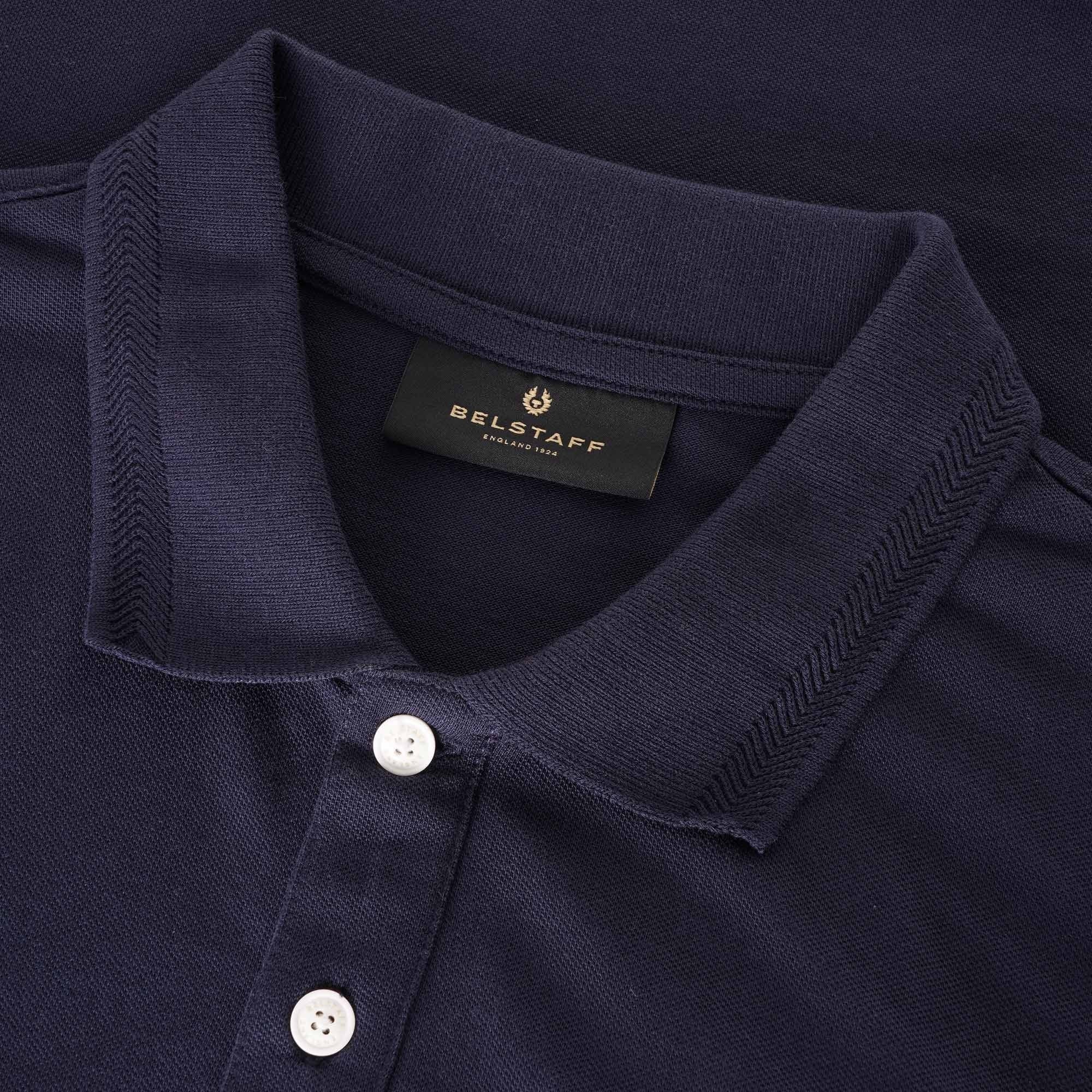 Belstaff Short Sleeved Polo Shirt - Navy