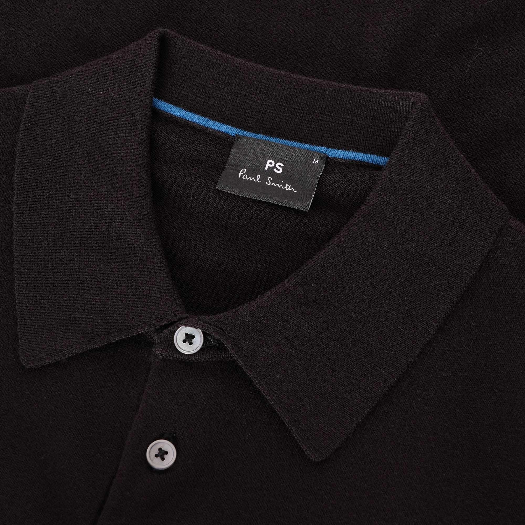 Paul Smith Zebra Polo Shirt - Black
