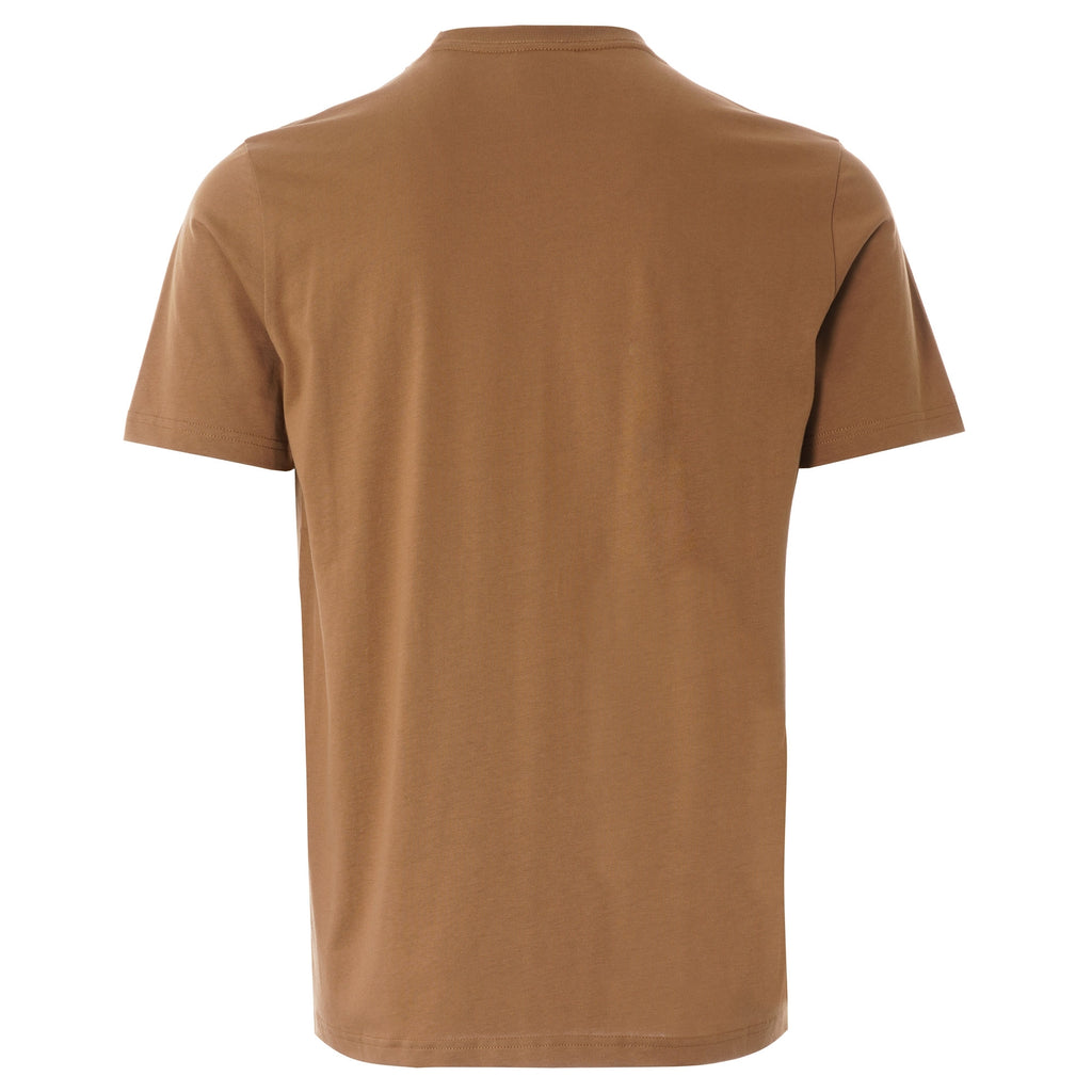 Paul Smith Organic Cotton Zebra Logo T-Shirt - Camel