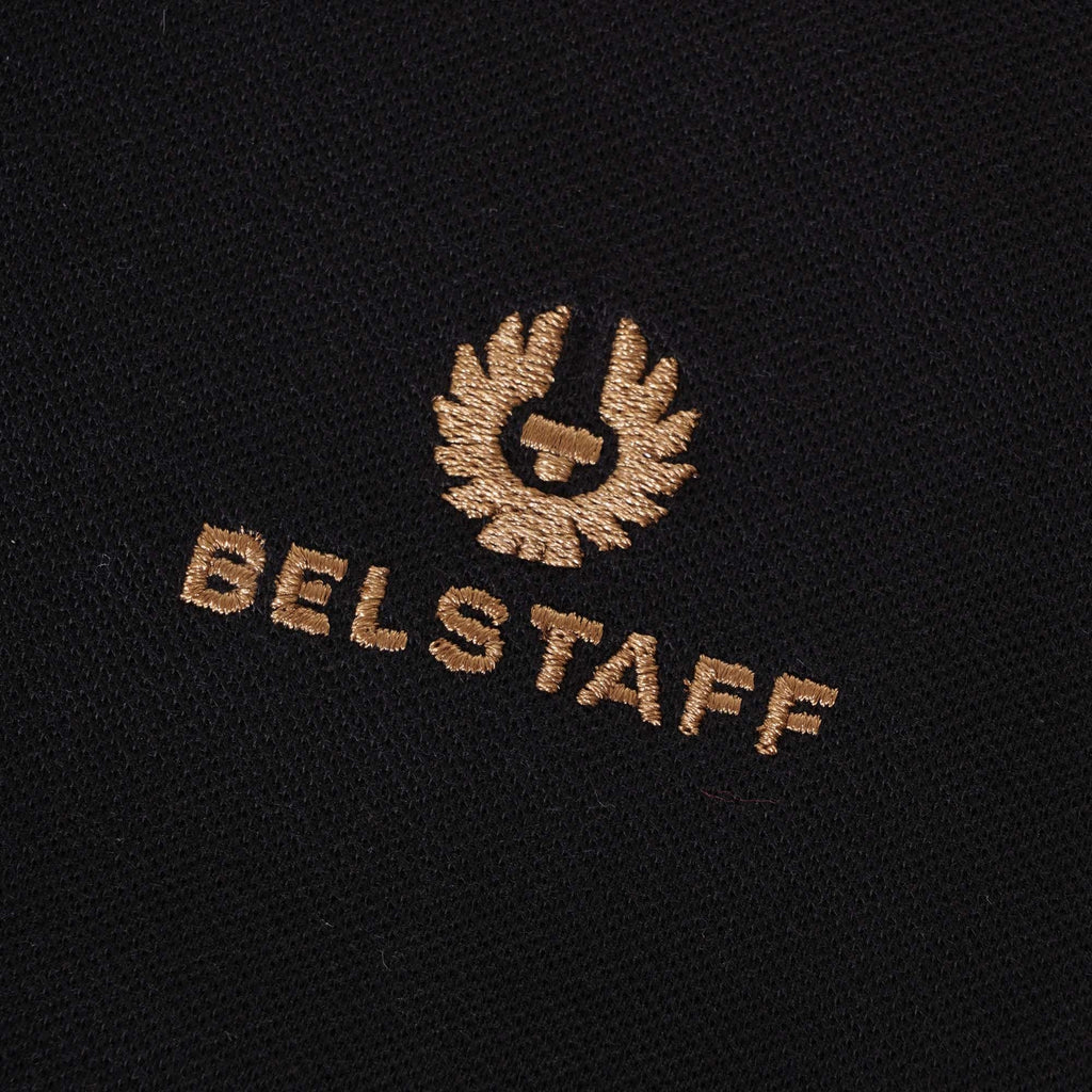 Belstaff Pique Polo Shirt - Black