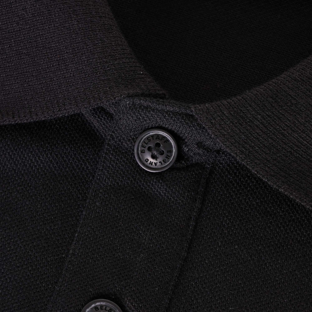 Belstaff Pique Polo Shirt - Black