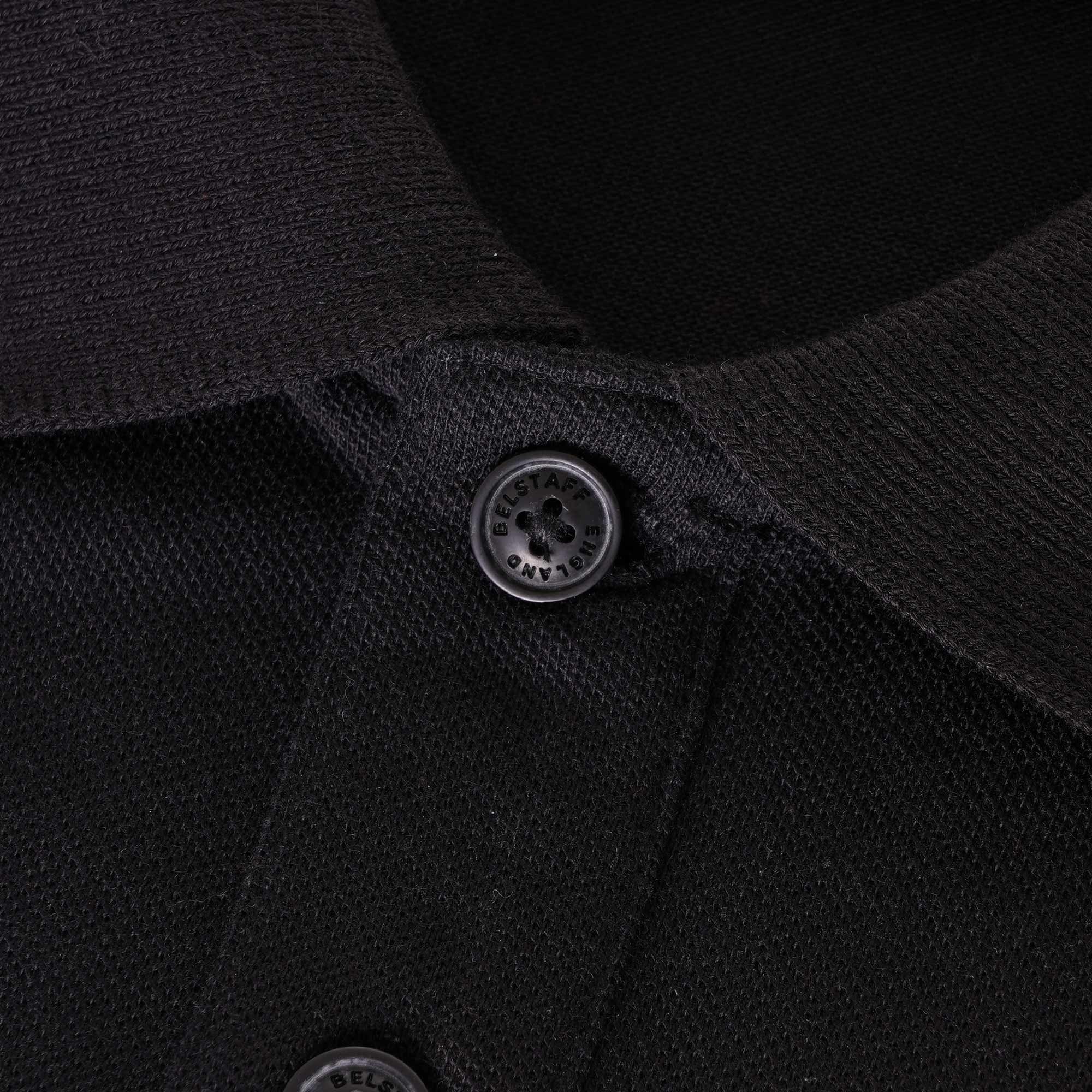 Belstaff Pique Polo Shirt - Black