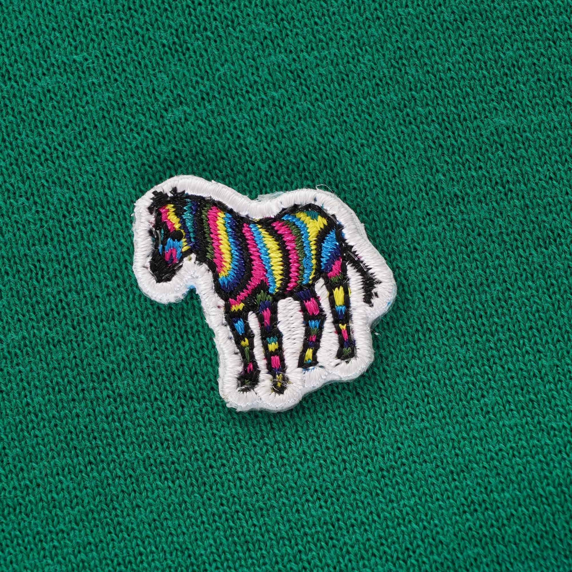 Paul Smith Zebra Polo Shirt - Emerald